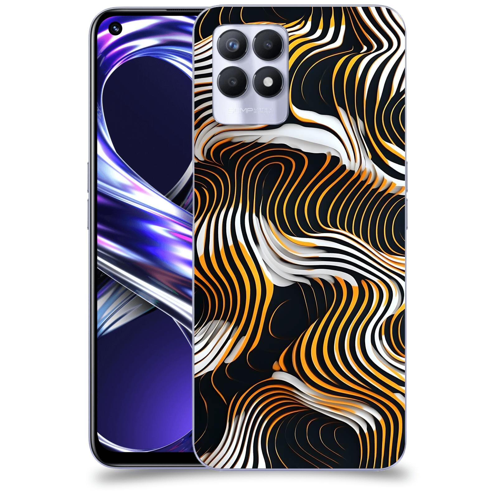 ACOVER Kryt na mobil Realme 8i - Dynamická hloubka