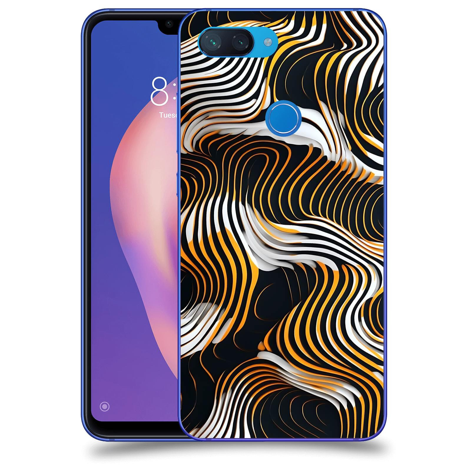 ACOVER Kryt na mobil Xiaomi Mi 8 Lite - Dynamická hloubka