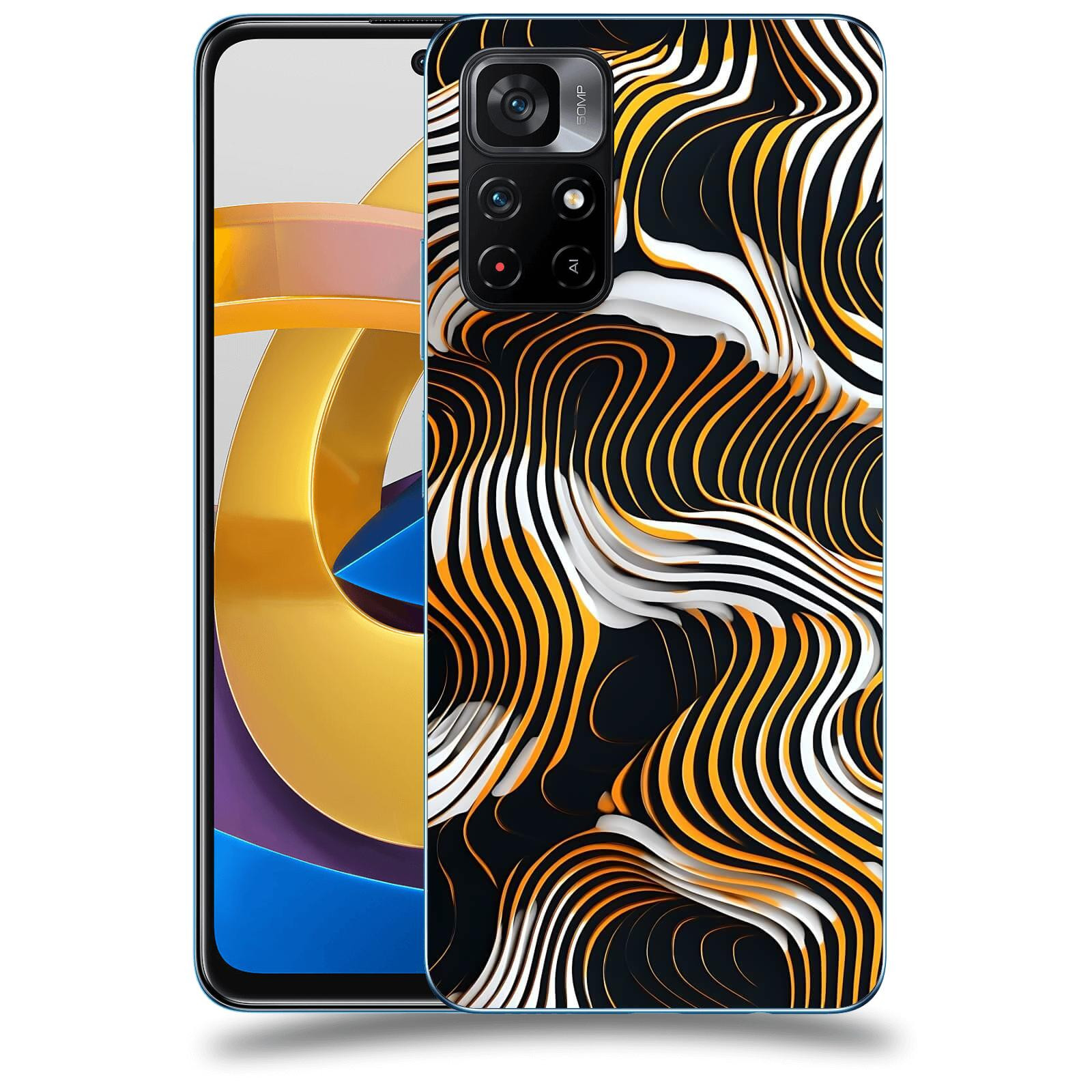 ACOVER Kryt na mobil Xiaomi Poco M4 Pro - Dynamická hloubka