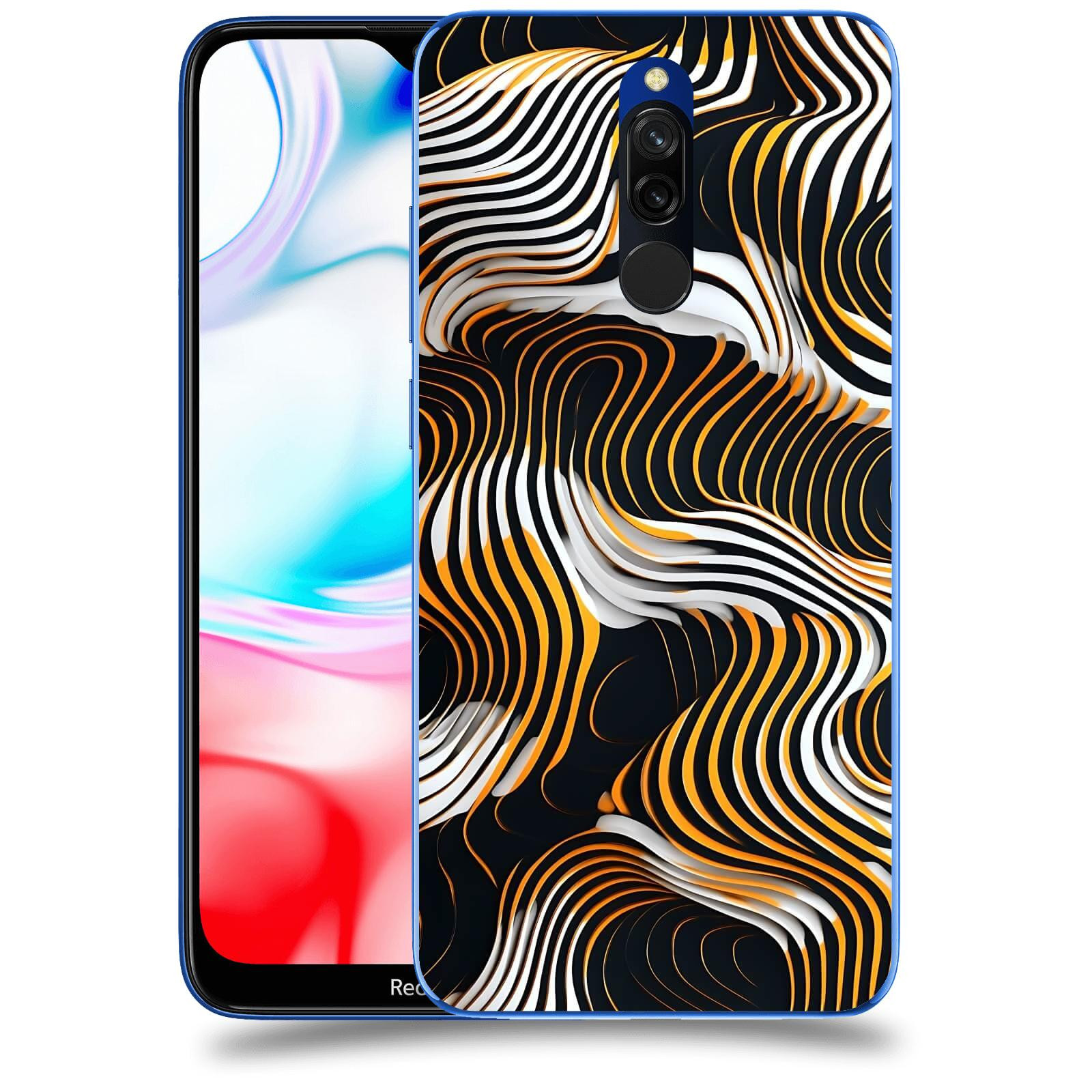 ACOVER Kryt na mobil Xiaomi Redmi 8 - Dynamická hloubka