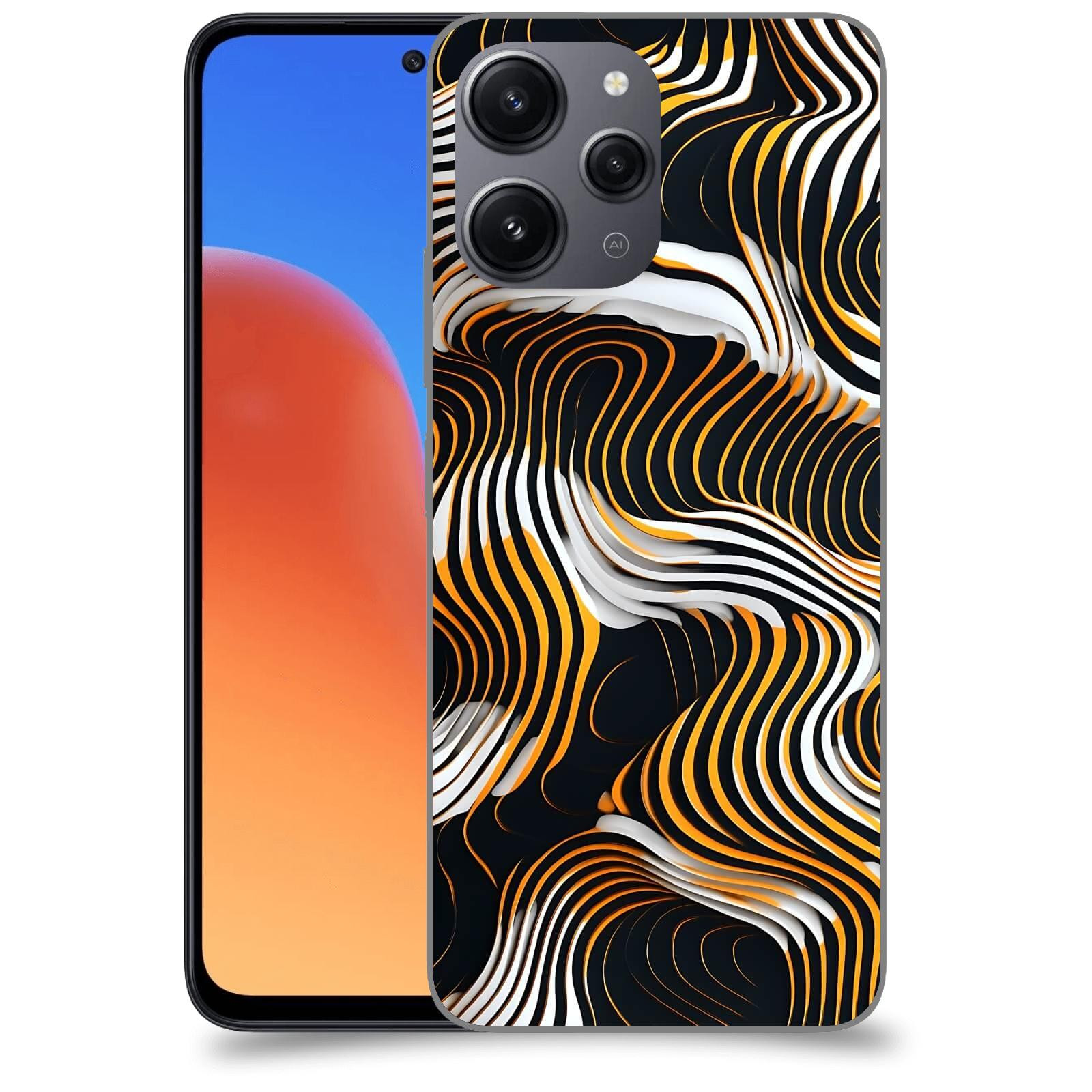 ACOVER Kryt na mobil Xiaomi Redmi 12 - Dynamická hloubka