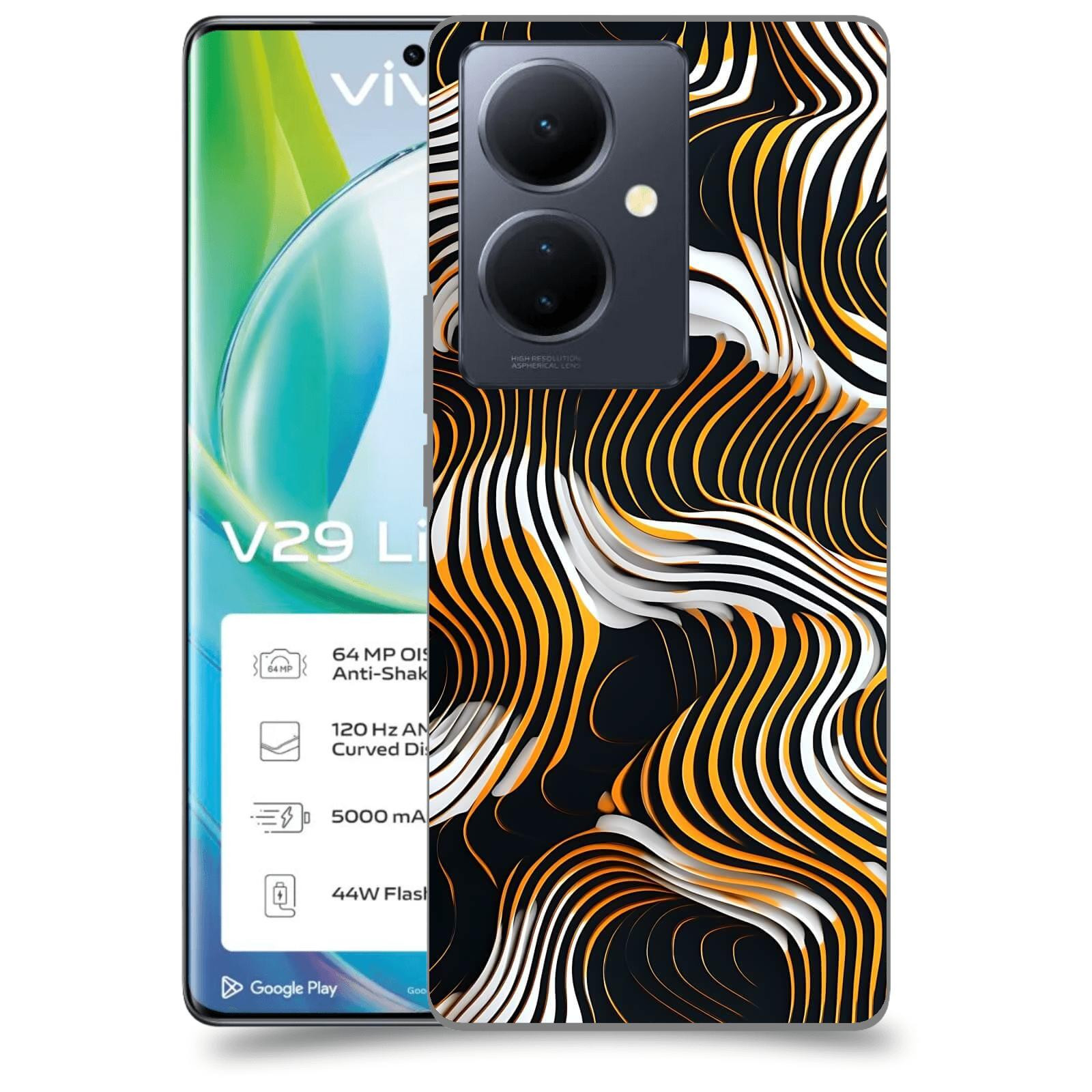 ACOVER Kryt na mobil VIVO V29 Lite 5G - Dynamická hloubka