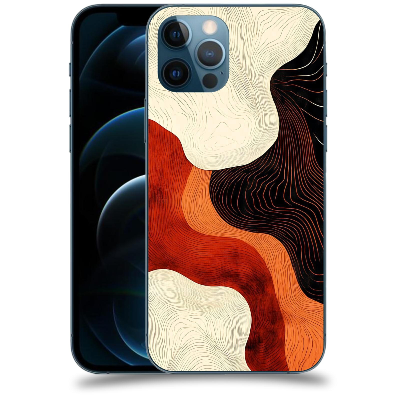 ACOVER Kryt na mobil Apple iPhone 12 Pro - Dřevěná harmonie