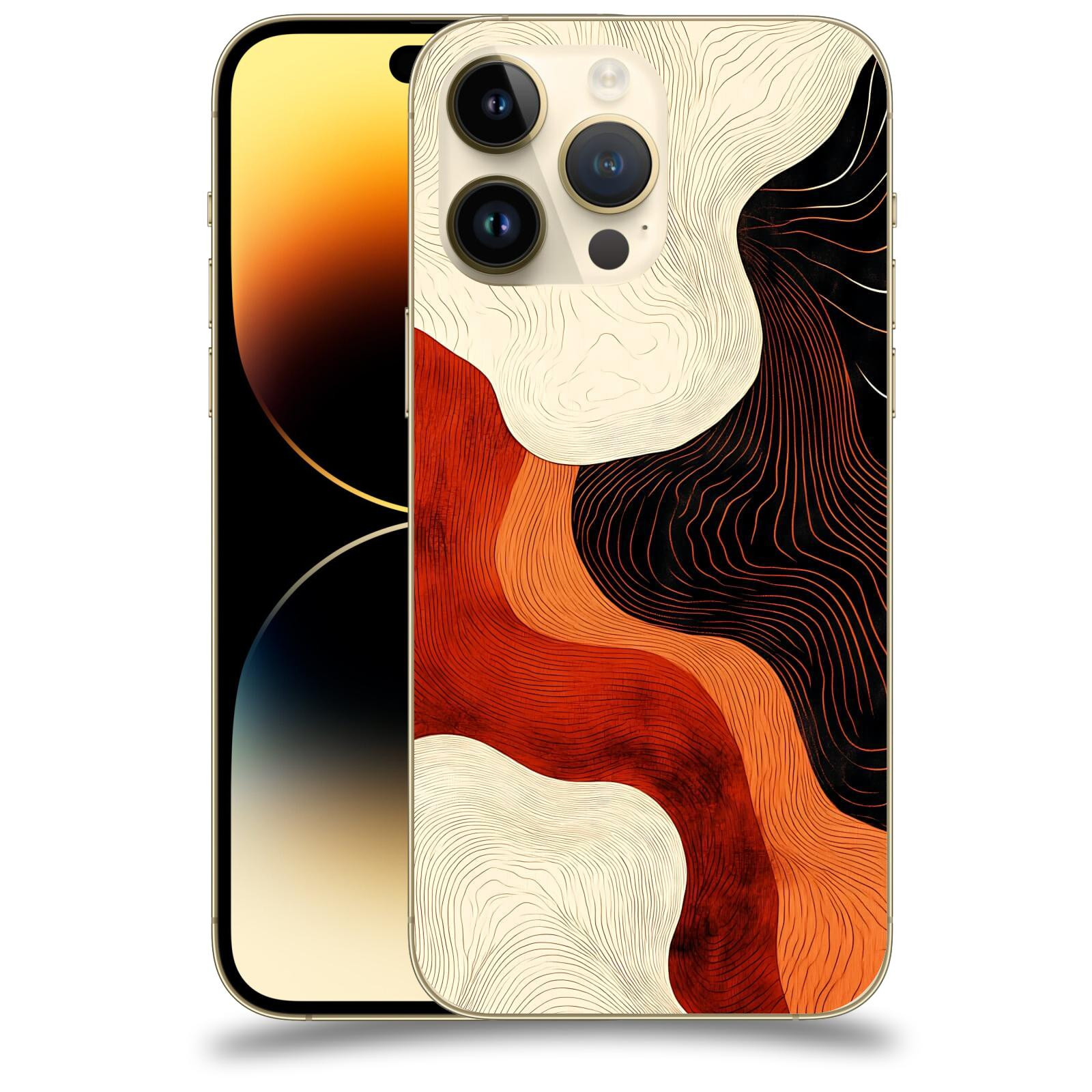 ACOVER Kryt na mobil Apple iPhone 14 Pro Max - Dřevěná harmonie