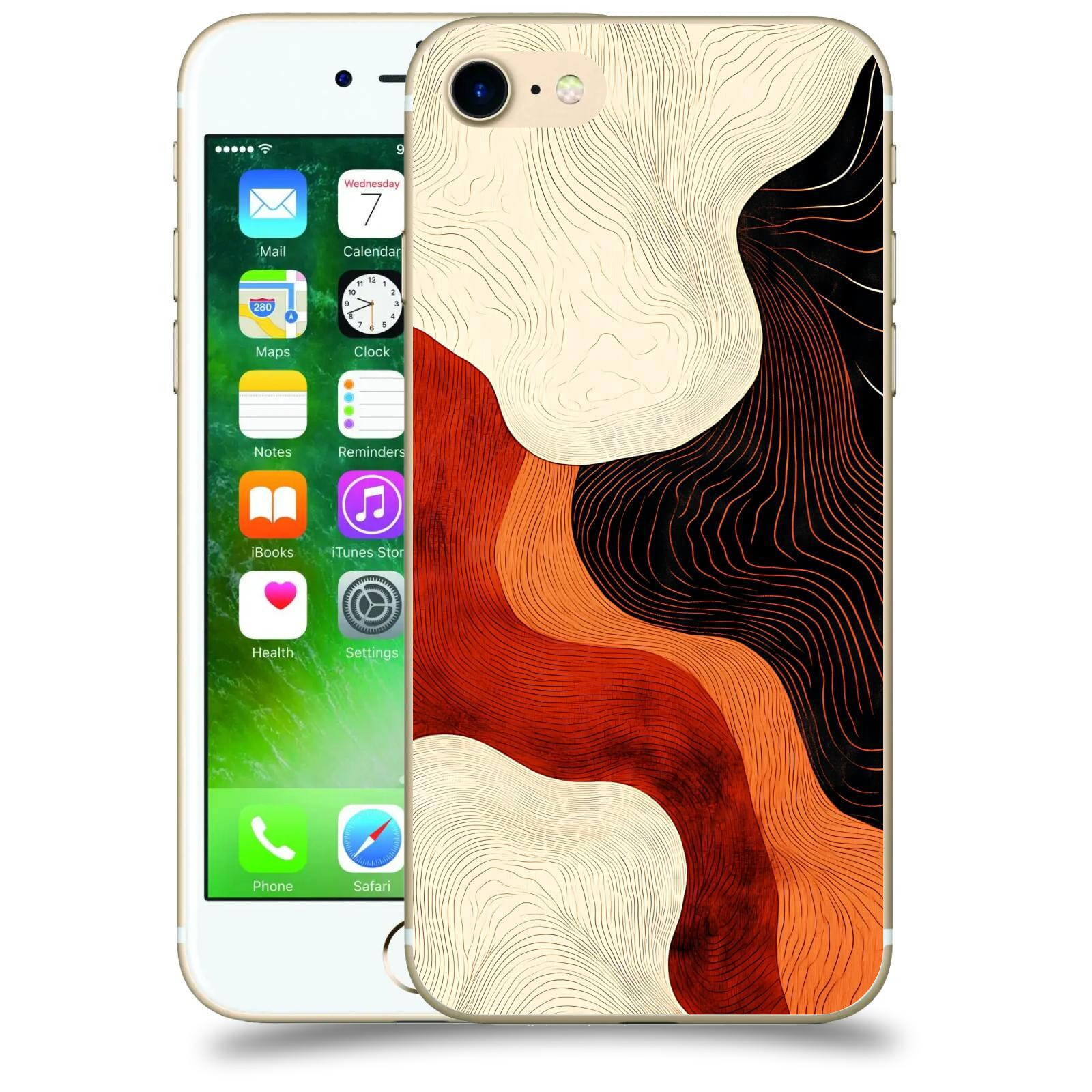 ACOVER Kryt na mobil Apple iPhone 7 - Dřevěná harmonie