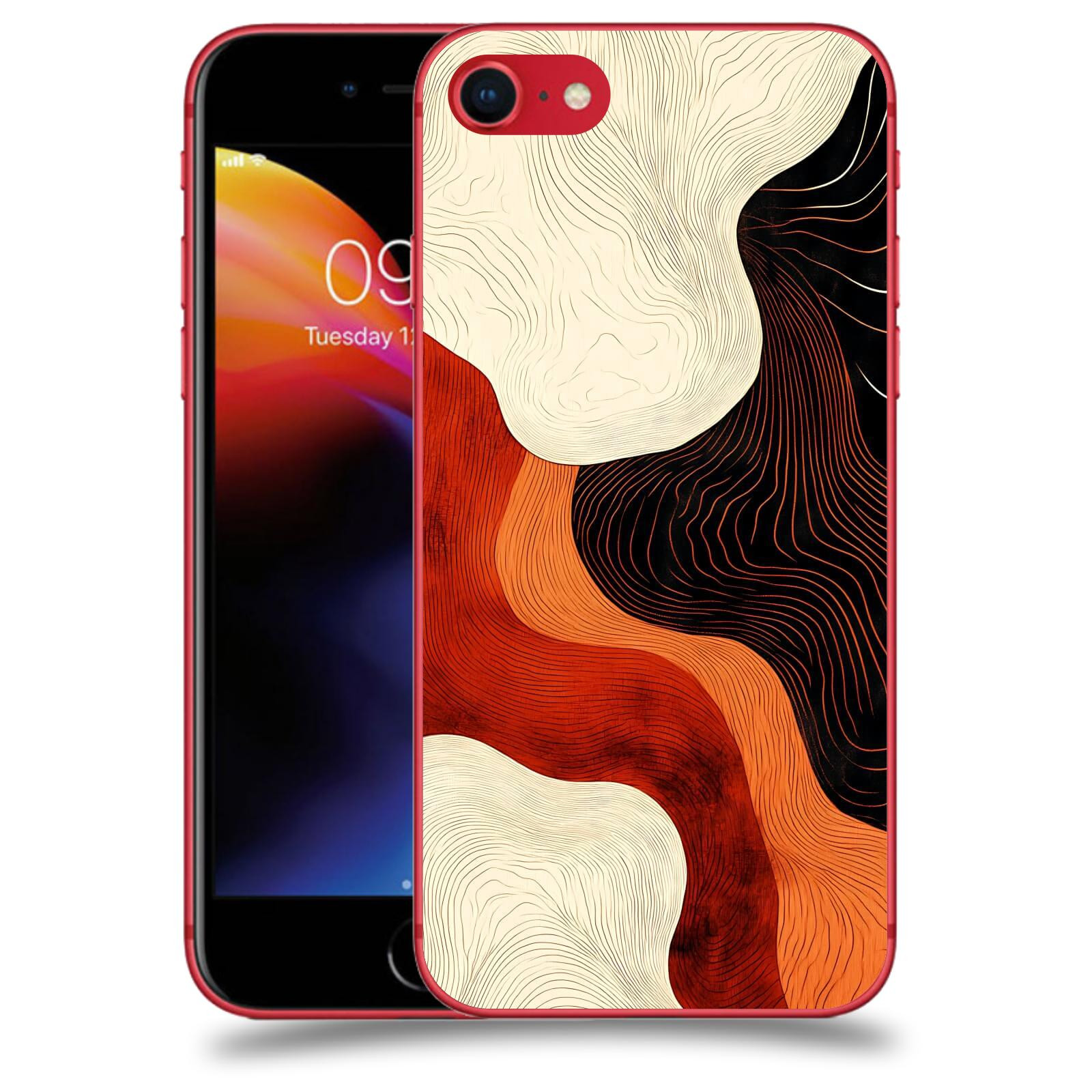 ACOVER Kryt na mobil Apple iPhone 8 - Dřevěná harmonie