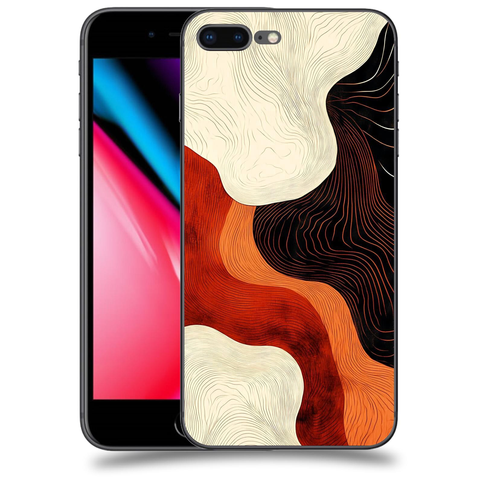 ACOVER Kryt na mobil Apple iPhone 8 Plus - Dřevěná harmonie