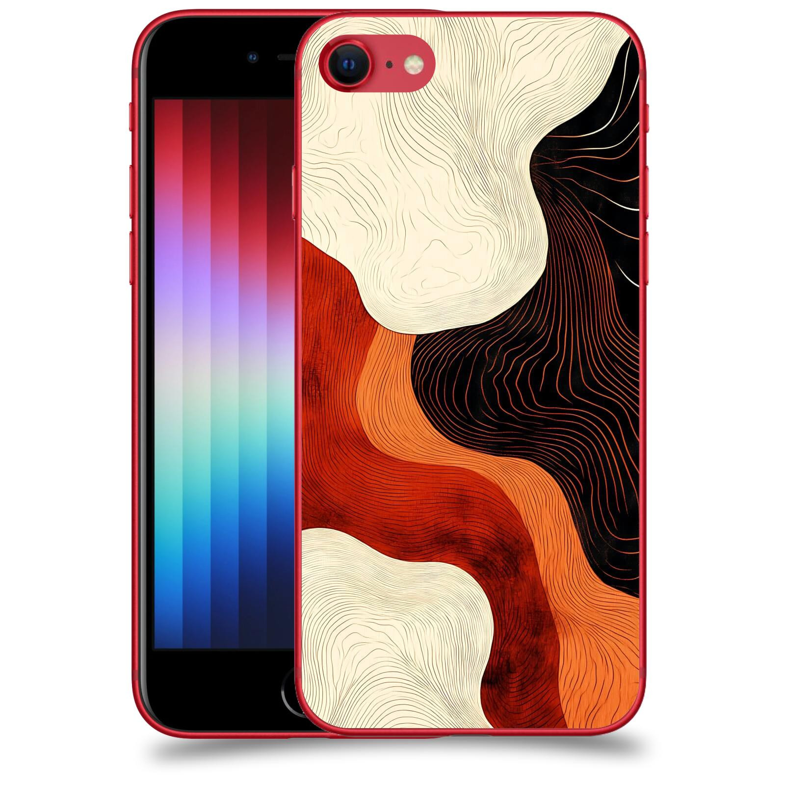 ACOVER Kryt na mobil Apple iPhone SE 2022 - Dřevěná harmonie