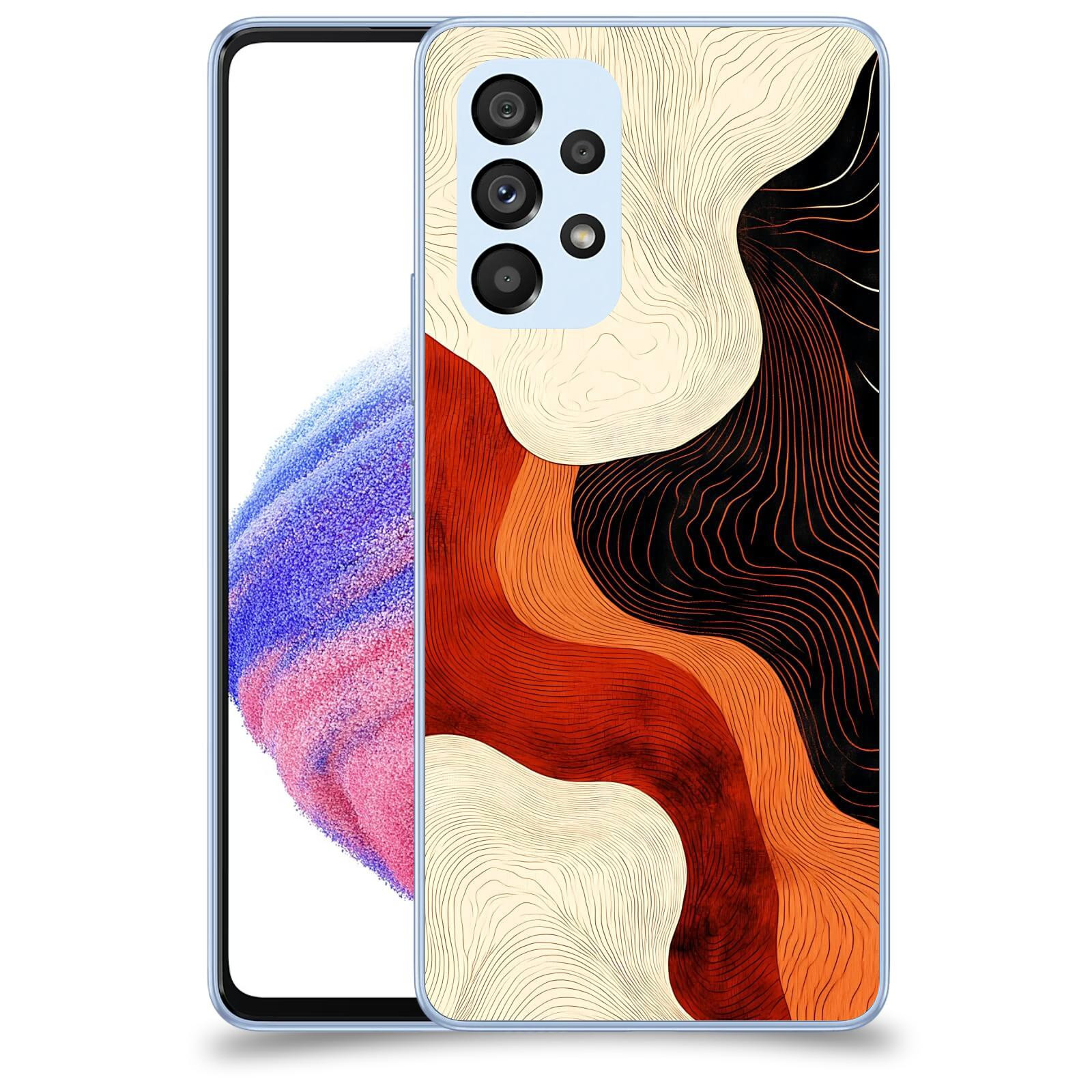 ACOVER Kryt na mobil Samsung Galaxy A32 5G A326B - Dřevěná harmonie
