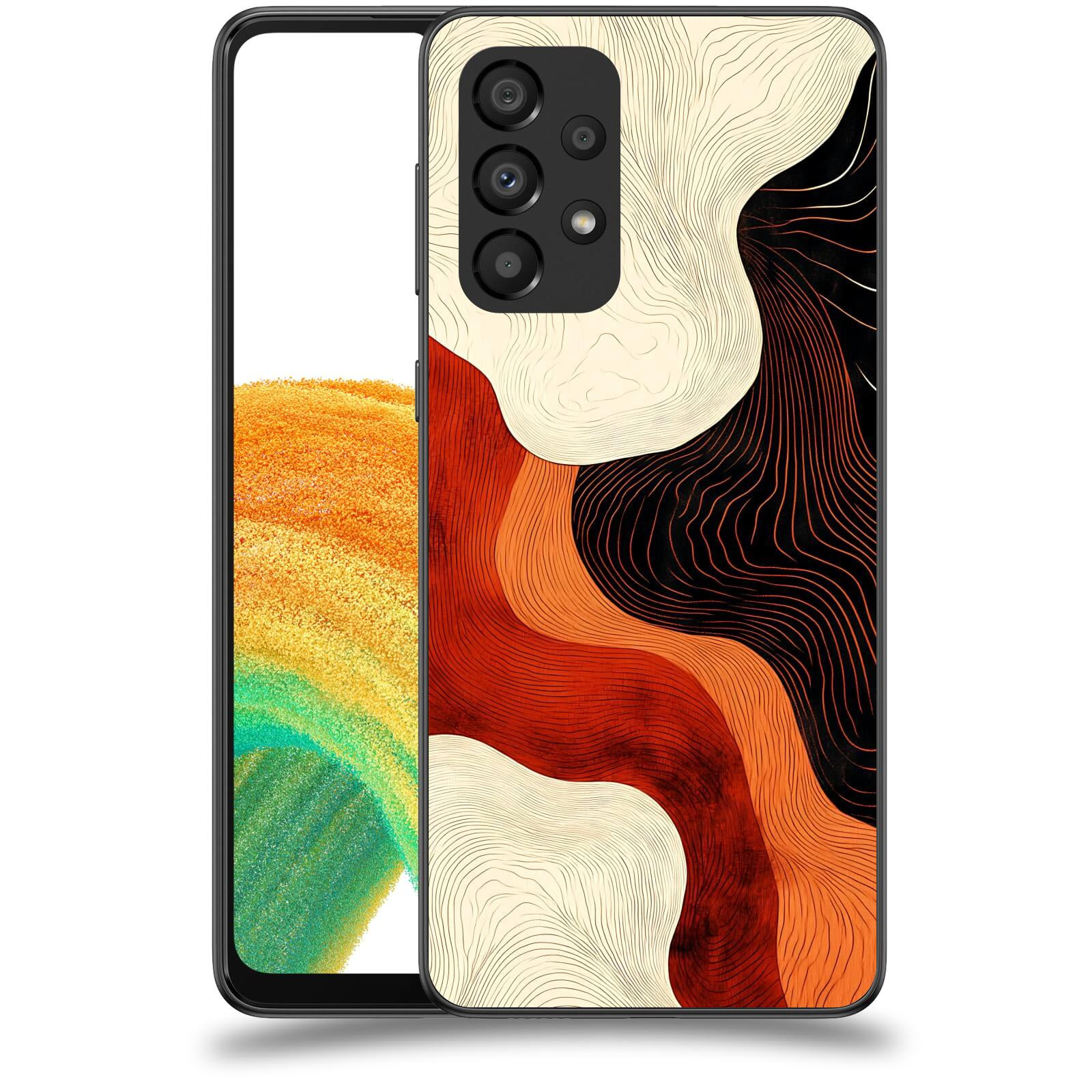 ACOVER Kryt na mobil Samsung Galaxy A33 5G A336 - Dřevěná harmonie
