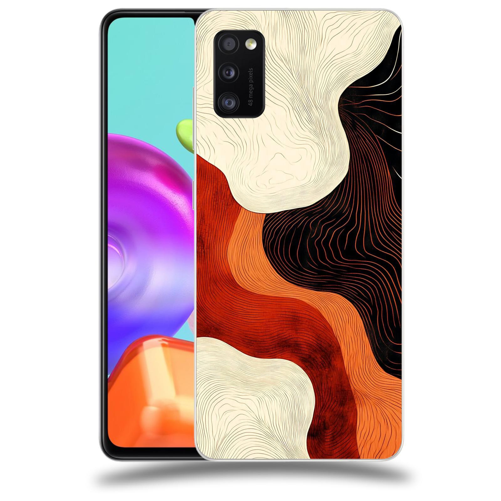 ACOVER Kryt na mobil Samsung Galaxy A41 A415F - Dřevěná harmonie