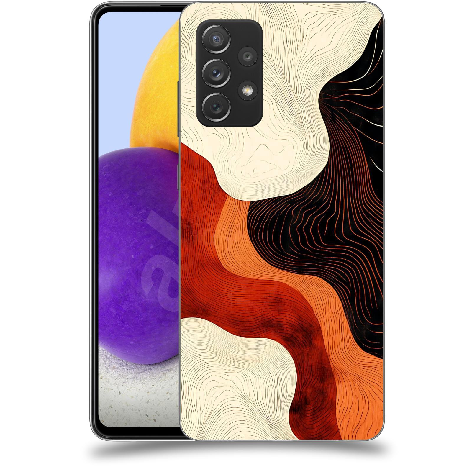 ACOVER Kryt na mobil Samsung Galaxy A72 A725F - Dřevěná harmonie