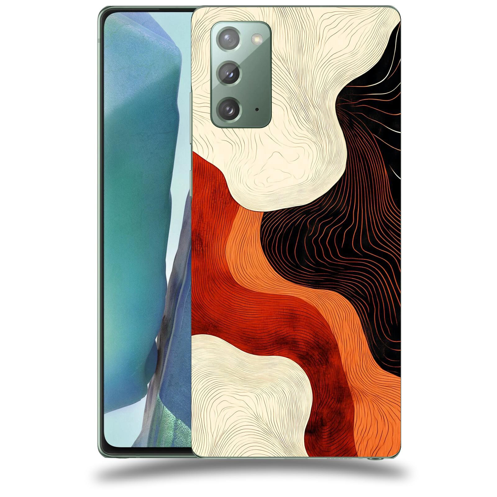 ACOVER Kryt na mobil Samsung Galaxy Note 20 - Dřevěná harmonie