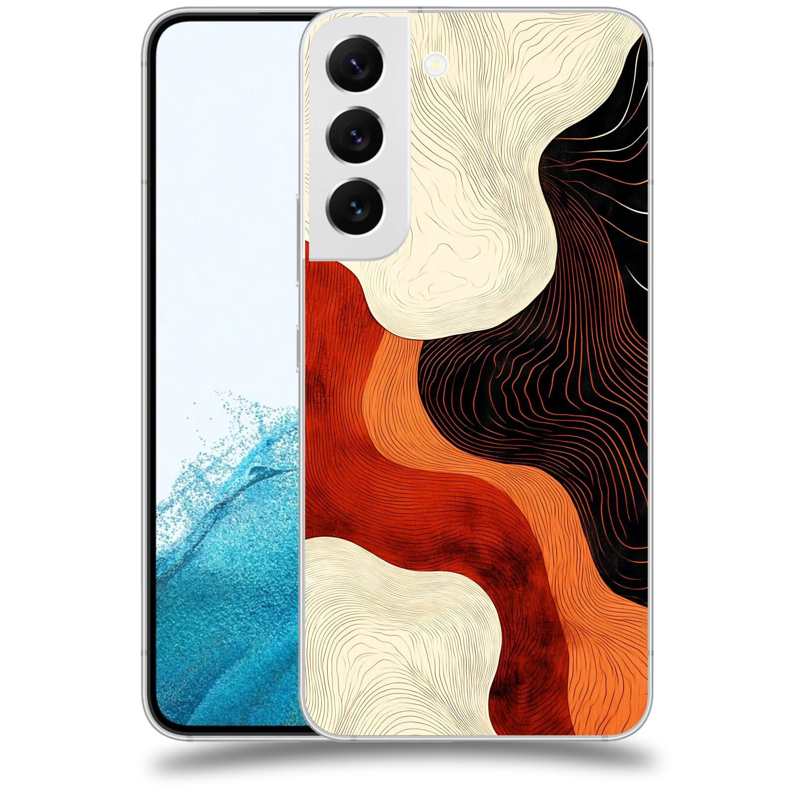 ACOVER Kryt na mobil Samsung Galaxy S22 5G - Dřevěná harmonie
