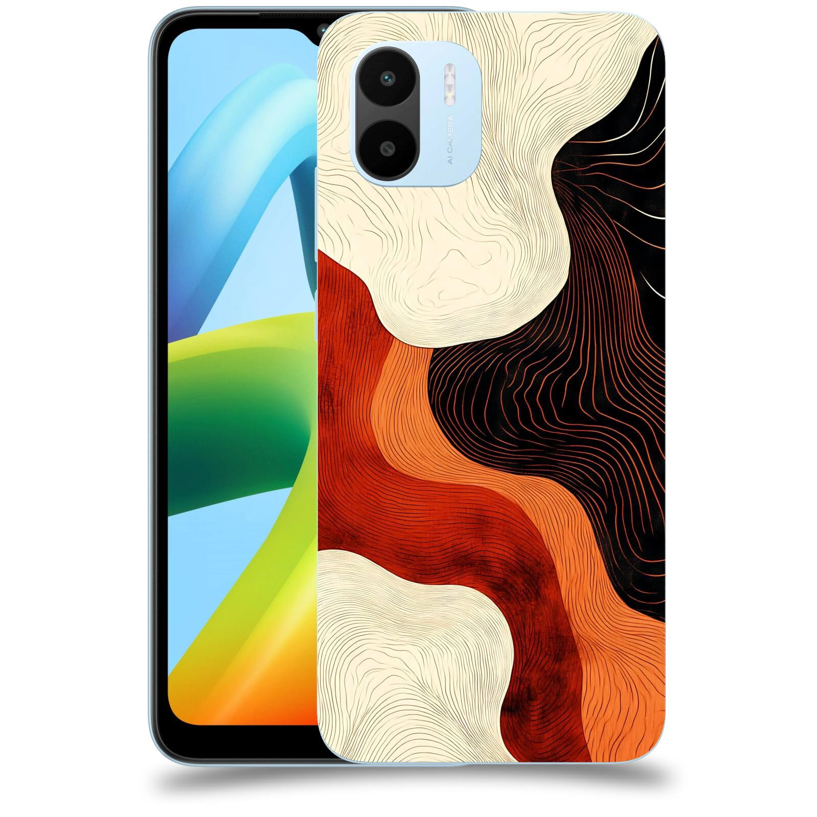 ACOVER Kryt na mobil Xiaomi Redmi A1 - Dřevěná harmonie