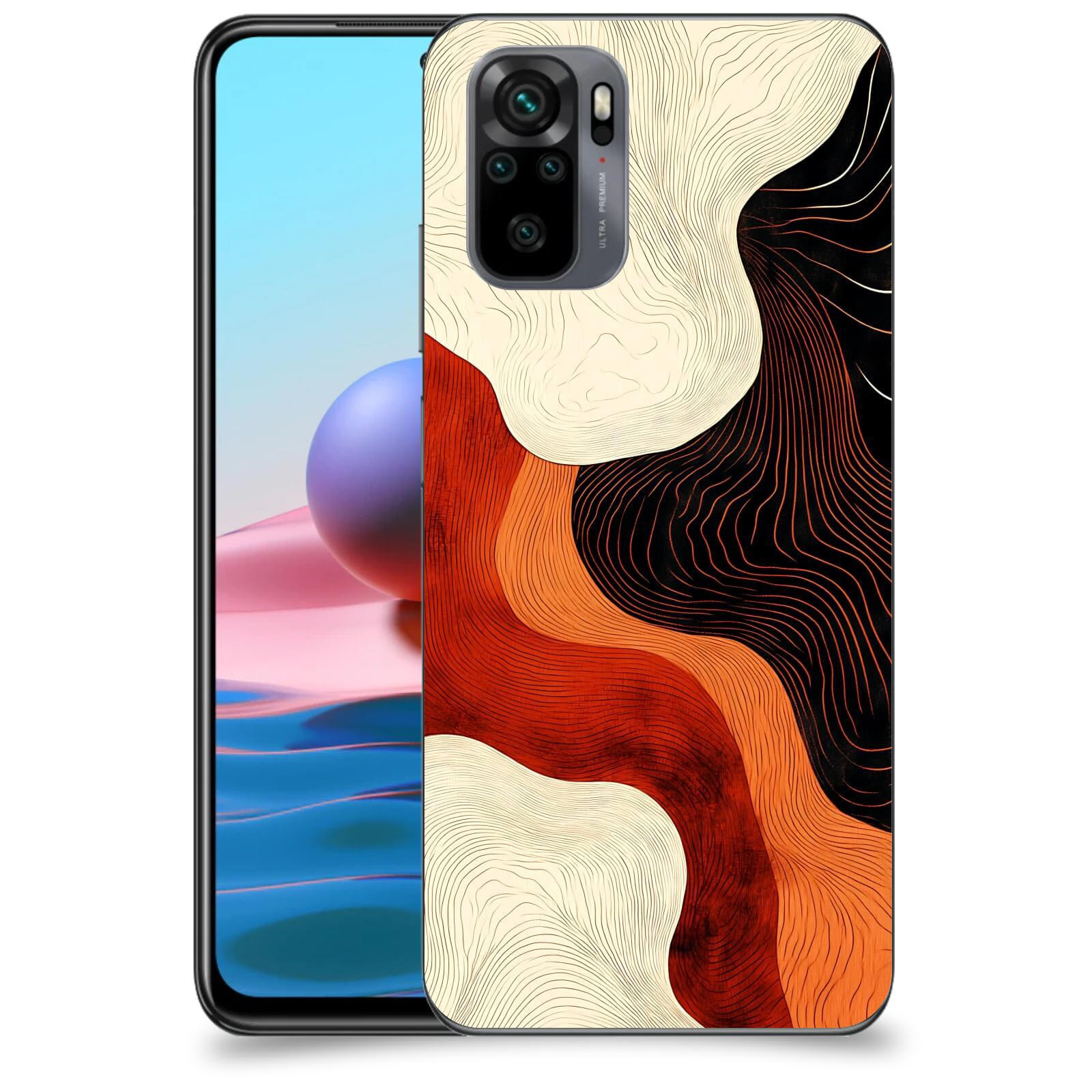 ACOVER Kryt na mobil Xiaomi Redmi Note 10 - Dřevěná harmonie
