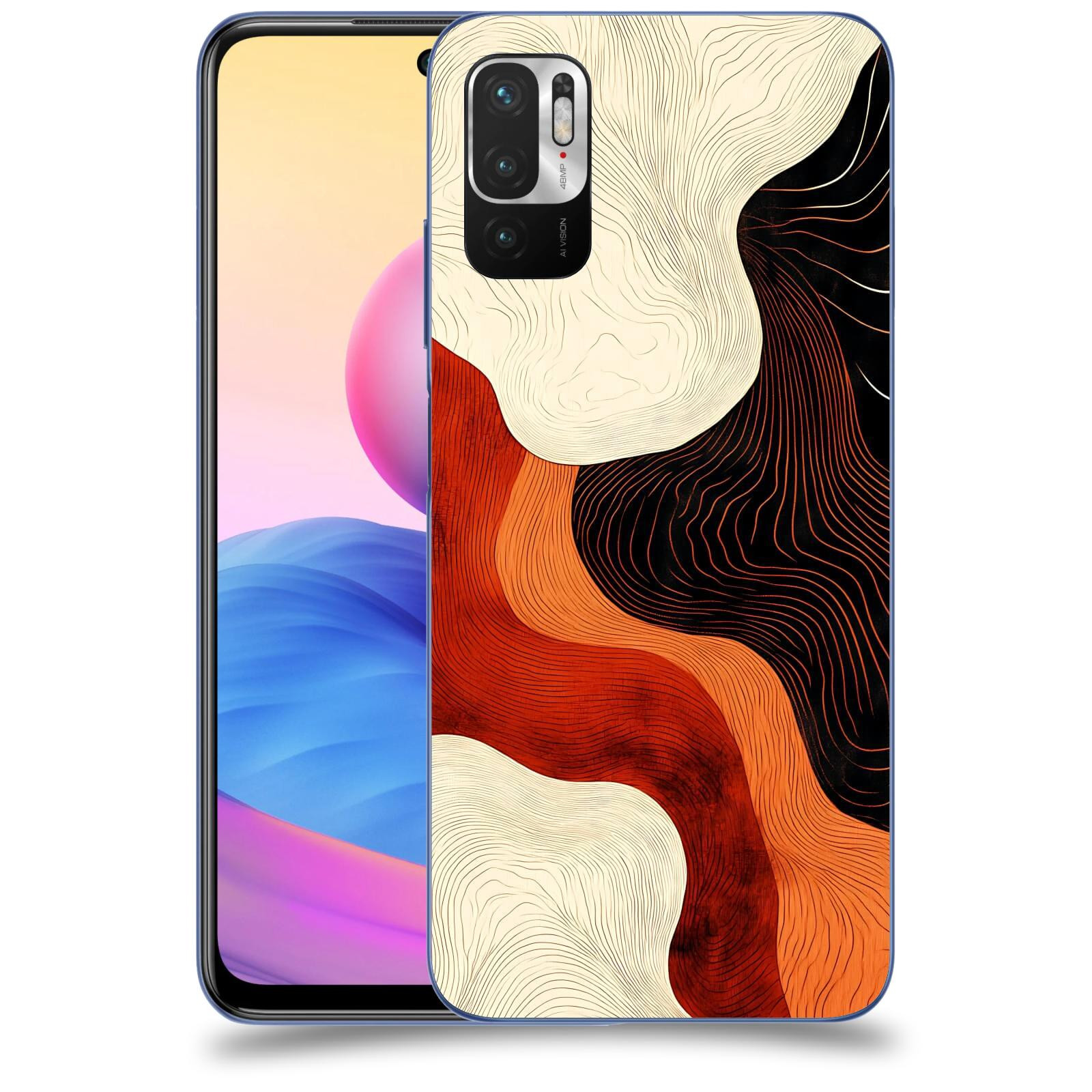 ACOVER Kryt na mobil Xiaomi Redmi Note 10 5G - Dřevěná harmonie