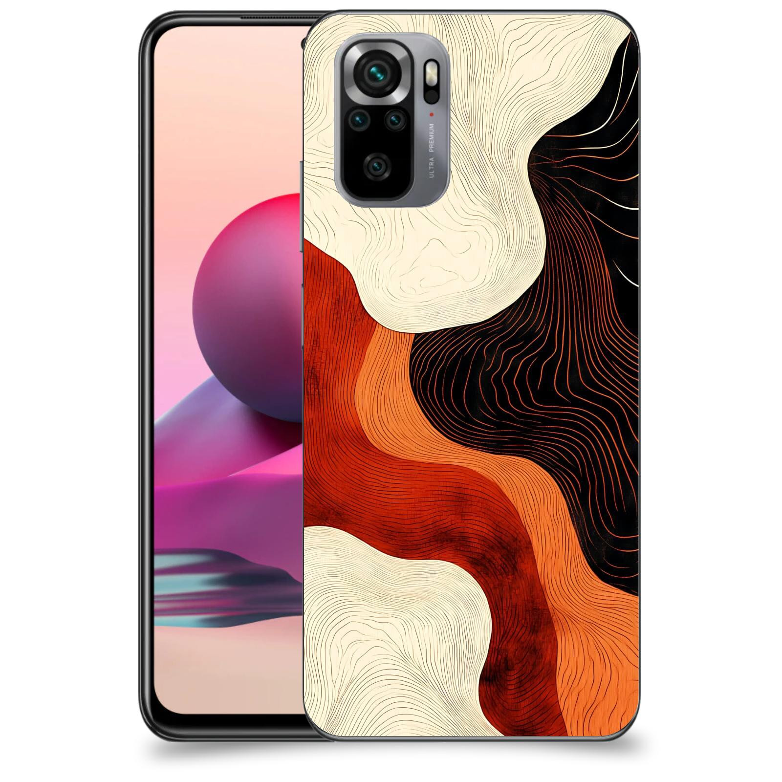 ACOVER Kryt na mobil Xiaomi Redmi Note 10S - Dřevěná harmonie