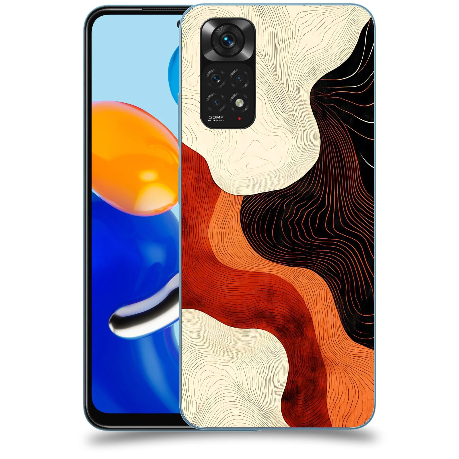 ACOVER Kryt na mobil Xiaomi Redmi Note 11 - Dřevěná harmonie