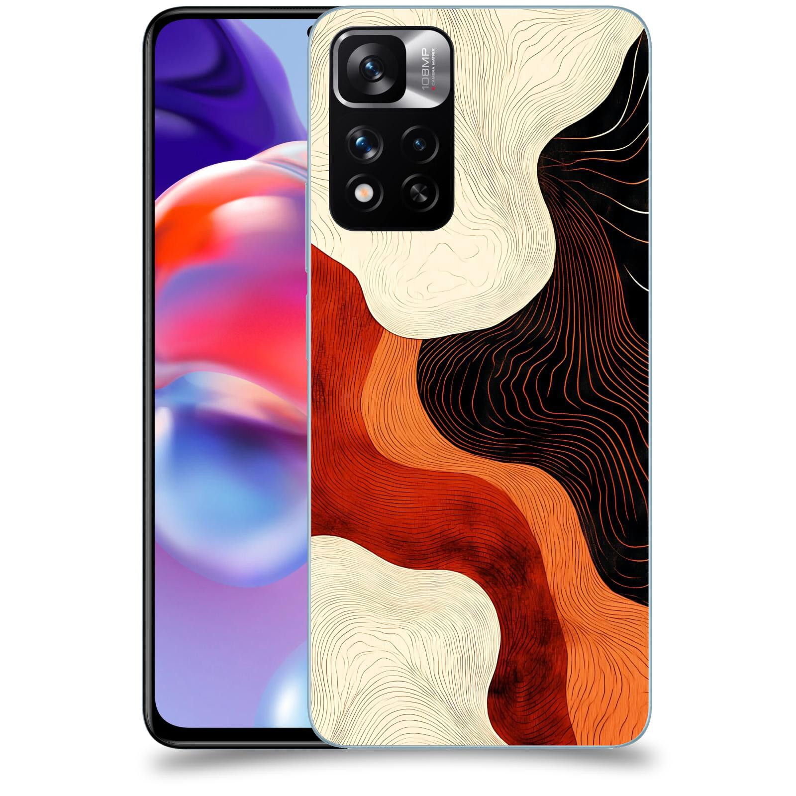 ACOVER Kryt na mobil Xiaomi Redmi Note 11 Pro+ 5G - Dřevěná harmonie