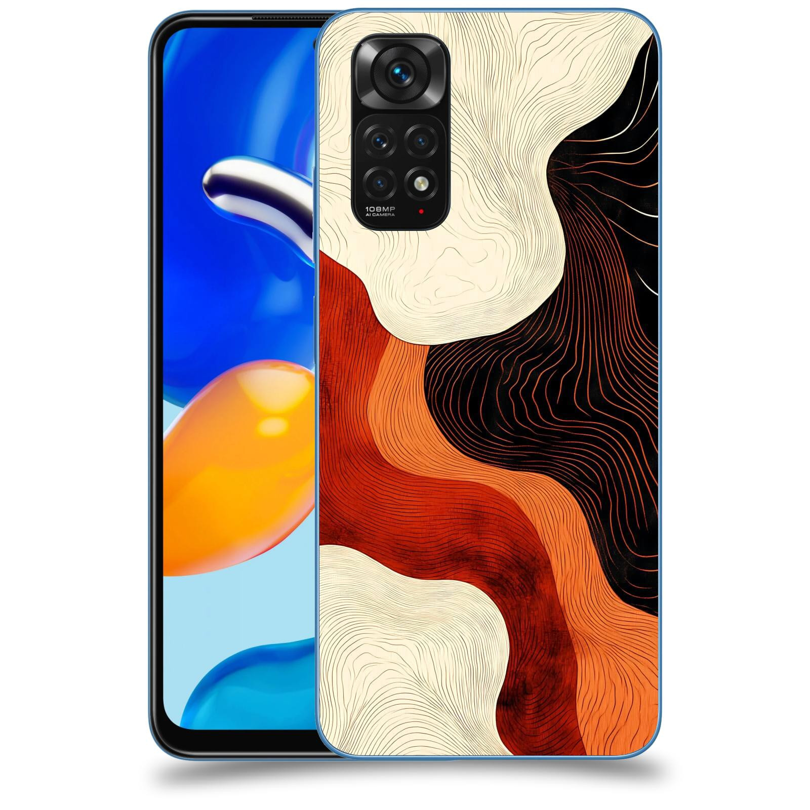 ACOVER Kryt na mobil Xiaomi Redmi Note 11S - Dřevěná harmonie