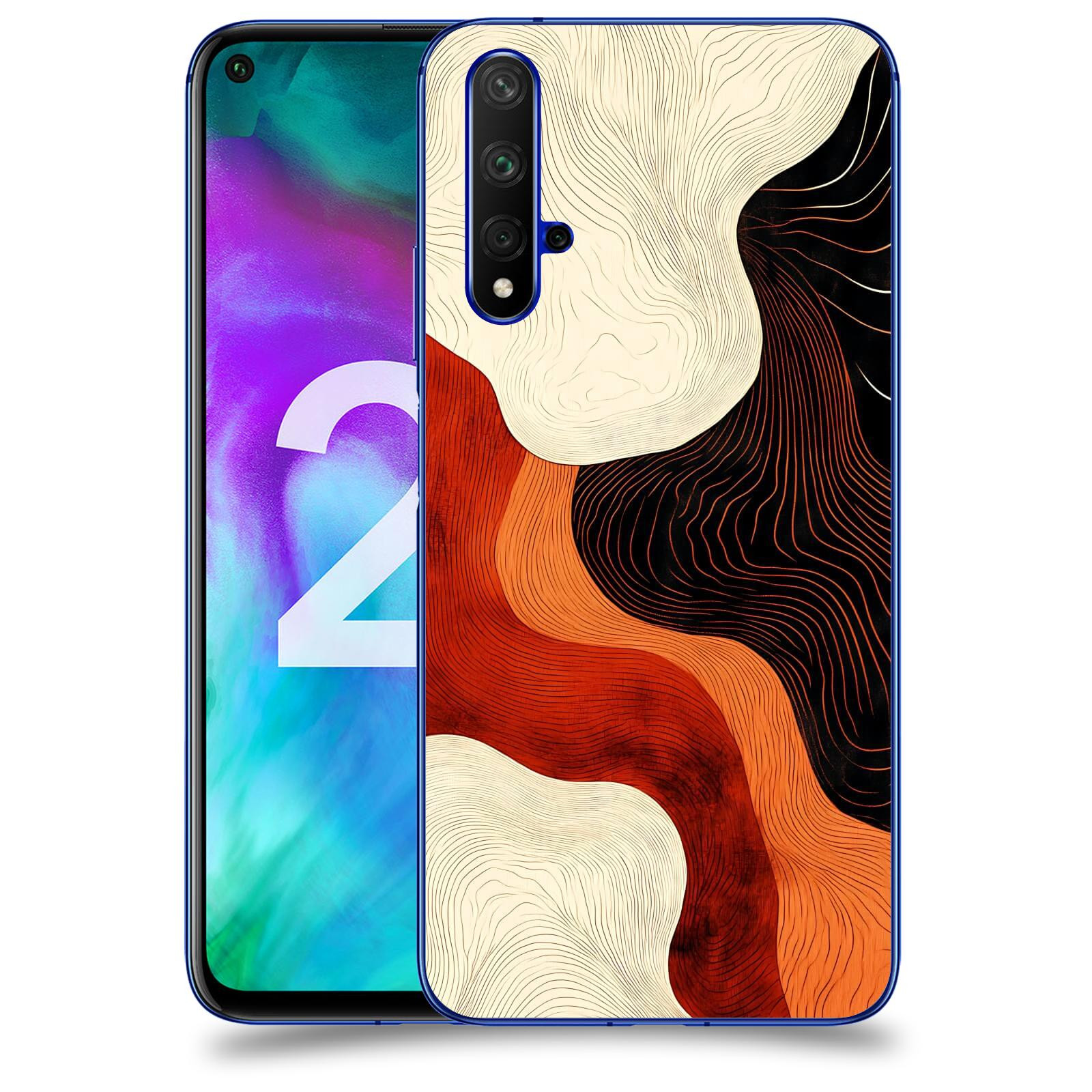 ACOVER Kryt na mobil Honor 20 - Dřevěná harmonie