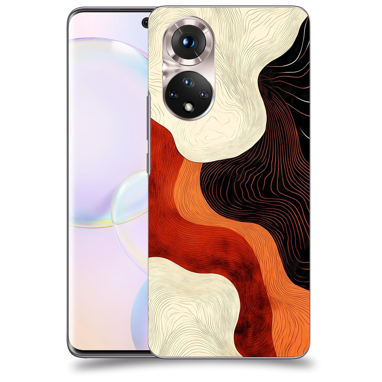 ACOVER Kryt na mobil Honor 50 5G - Dřevěná harmonie