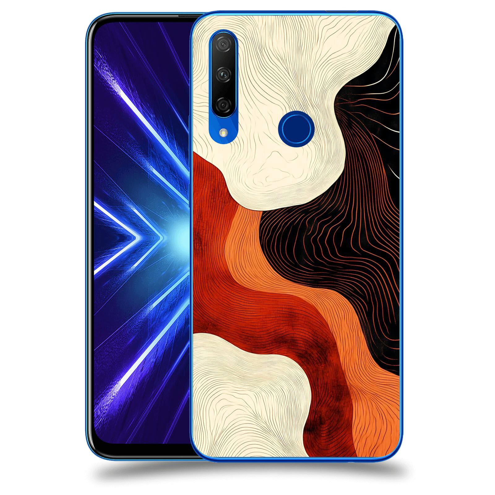 ACOVER Kryt na mobil Honor 9X - Dřevěná harmonie