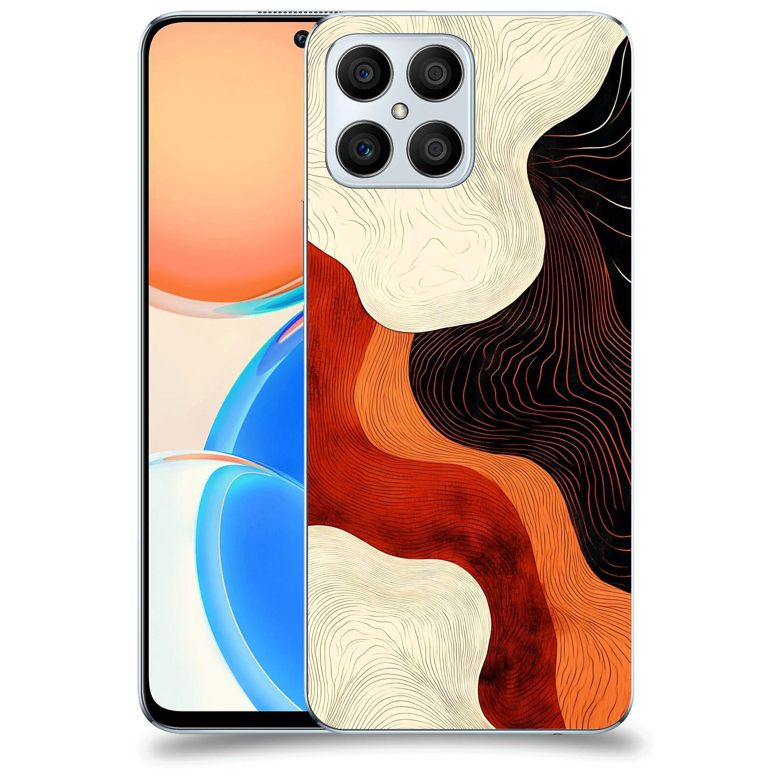 ACOVER Kryt na mobil Honor X8 5G - Dřevěná harmonie