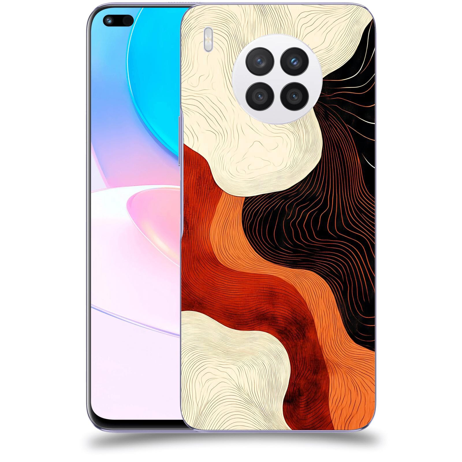 ACOVER Kryt na mobil Huawei Nova 8i - Dřevěná harmonie