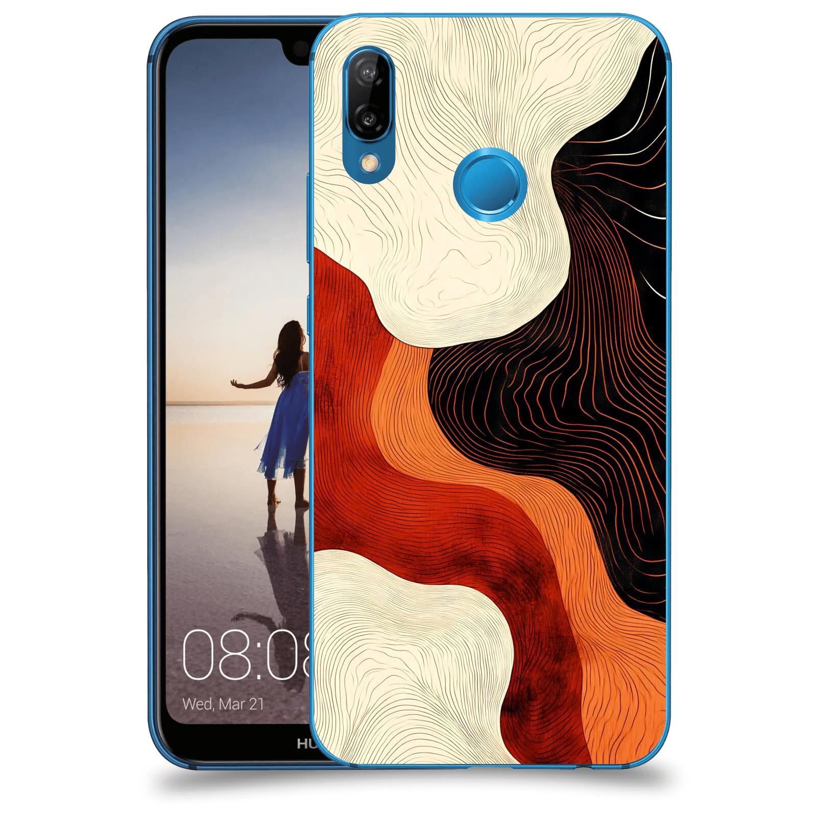 ACOVER Kryt na mobil Huawei P20 Lite - Dřevěná harmonie