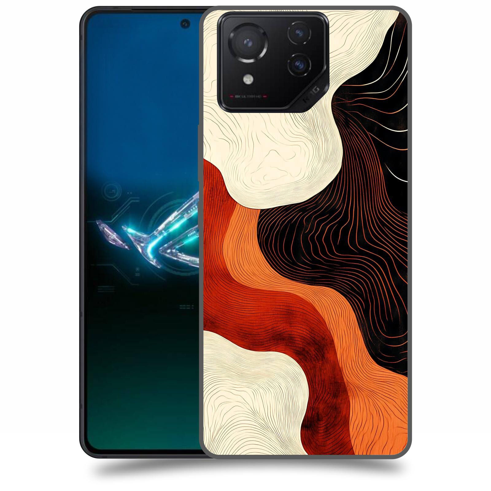 ACOVER Kryt na mobil Asus ROG Phone 8 - Dřevěná harmonie