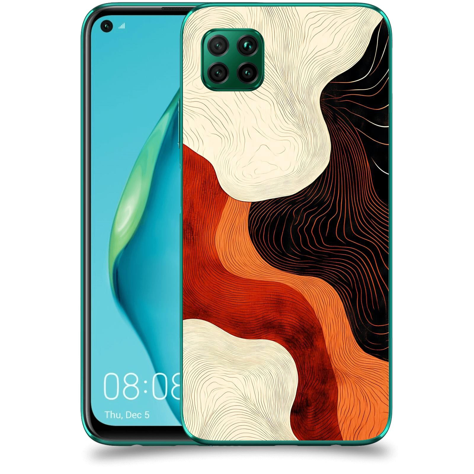 ACOVER Kryt na mobil Huawei P40 Lite - Dřevěná harmonie