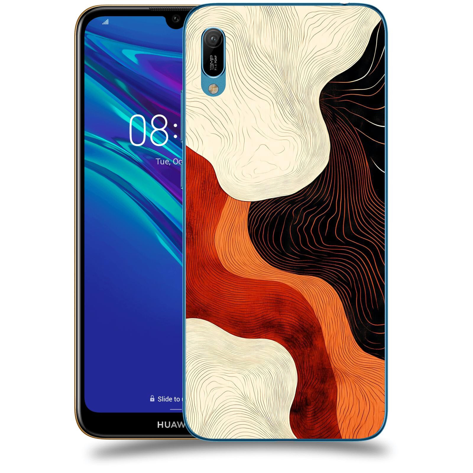 ACOVER Kryt na mobil Huawei Y6 2019 - Dřevěná harmonie