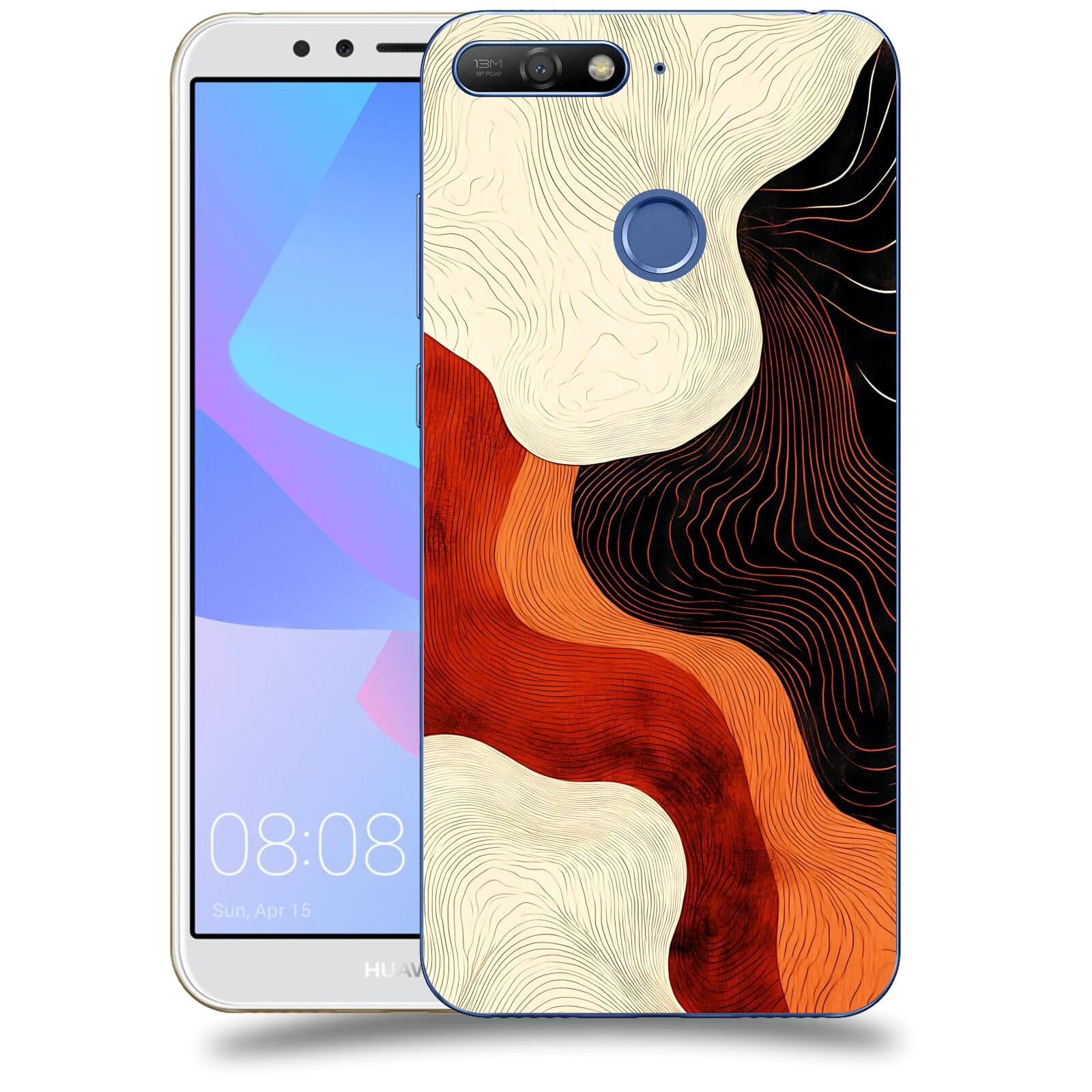 ACOVER Kryt na mobil Huawei Y6 Prime 2018 - Dřevěná harmonie