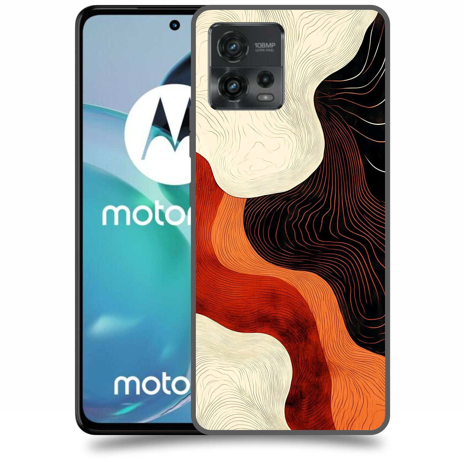 ACOVER Kryt na mobil Motorola Moto G72 - Dřevěná harmonie