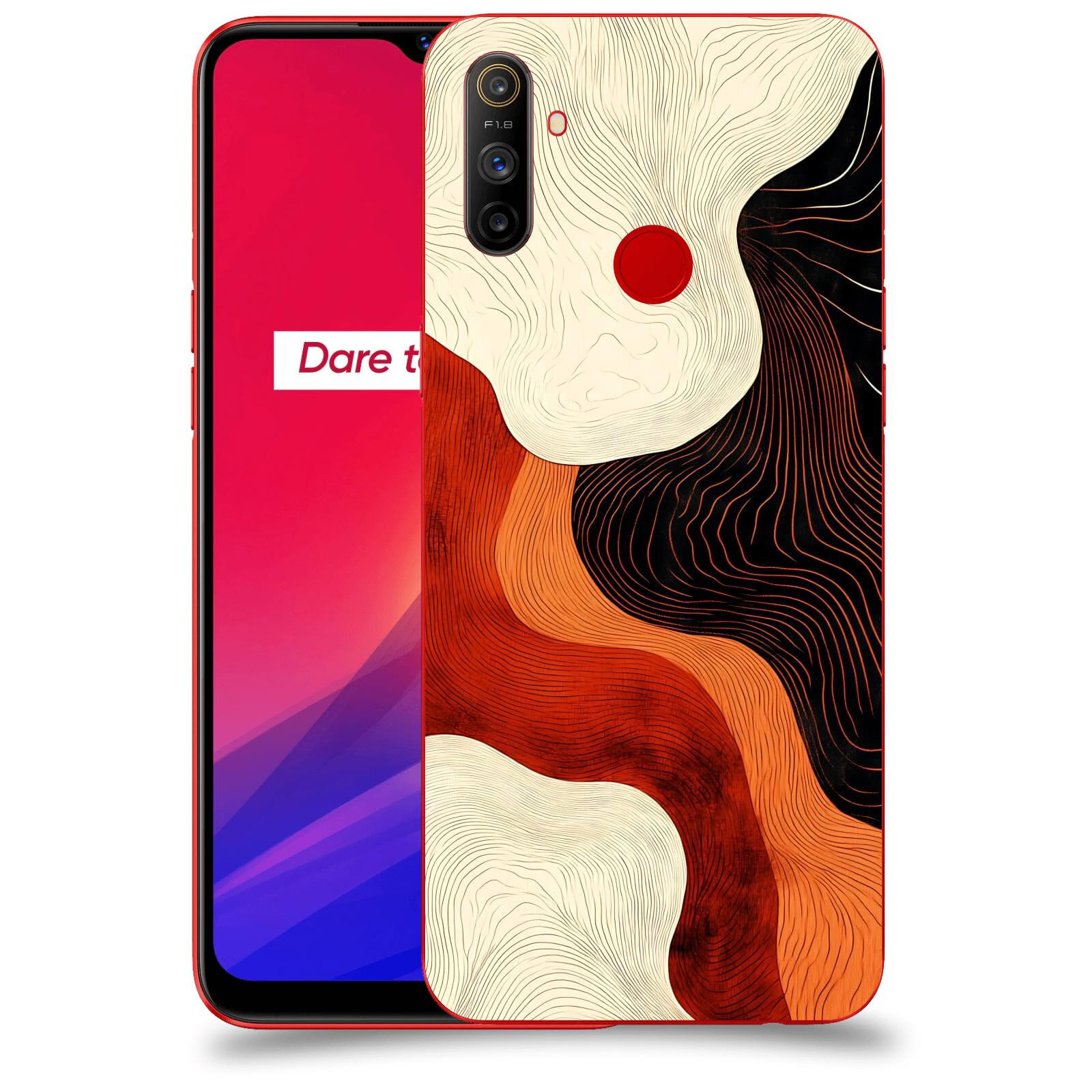 ACOVER Kryt na mobil Realme C3 - Dřevěná harmonie