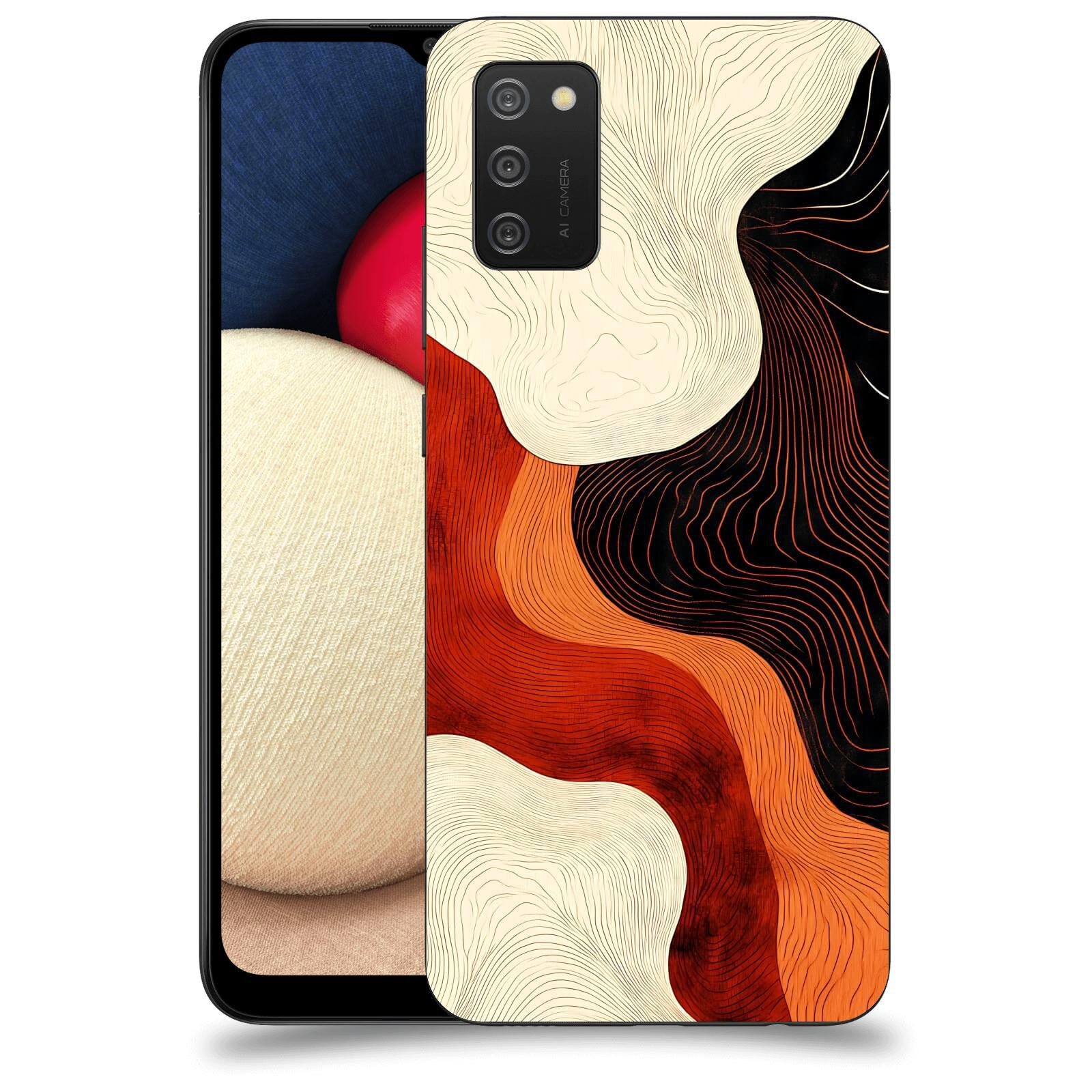 ACOVER Kryt na mobil Samsung Galaxy A02s A025G - Dřevěná harmonie