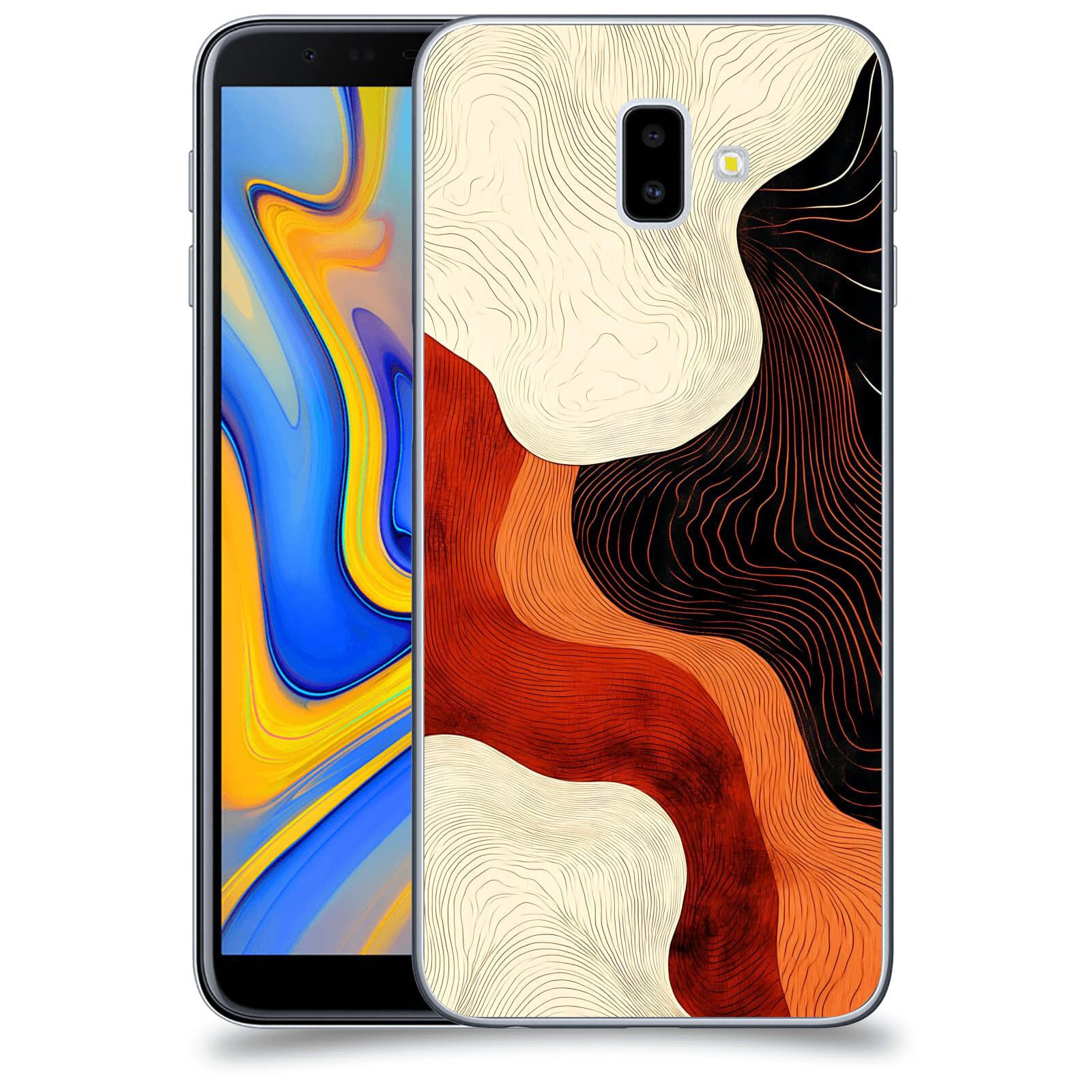 ACOVER Kryt na mobil Samsung Galaxy J6+ J610F - Dřevěná harmonie
