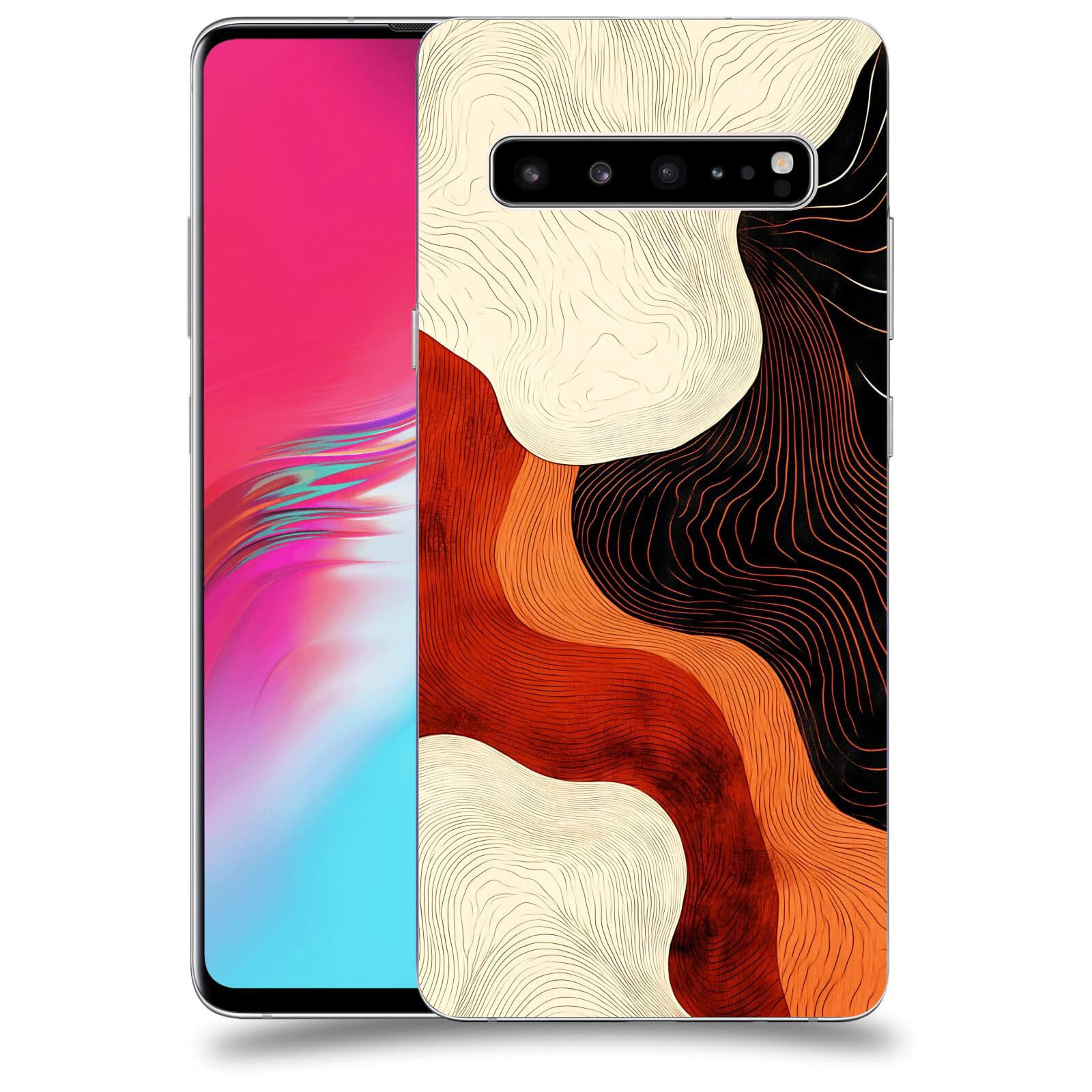 ACOVER Kryt na mobil Samsung Galaxy S10 G973 - Dřevěná harmonie