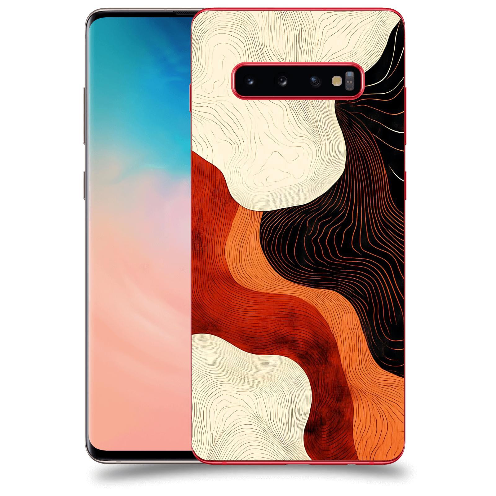 ACOVER Kryt na mobil Samsung Galaxy S10 Plus G975 - Dřevěná harmonie