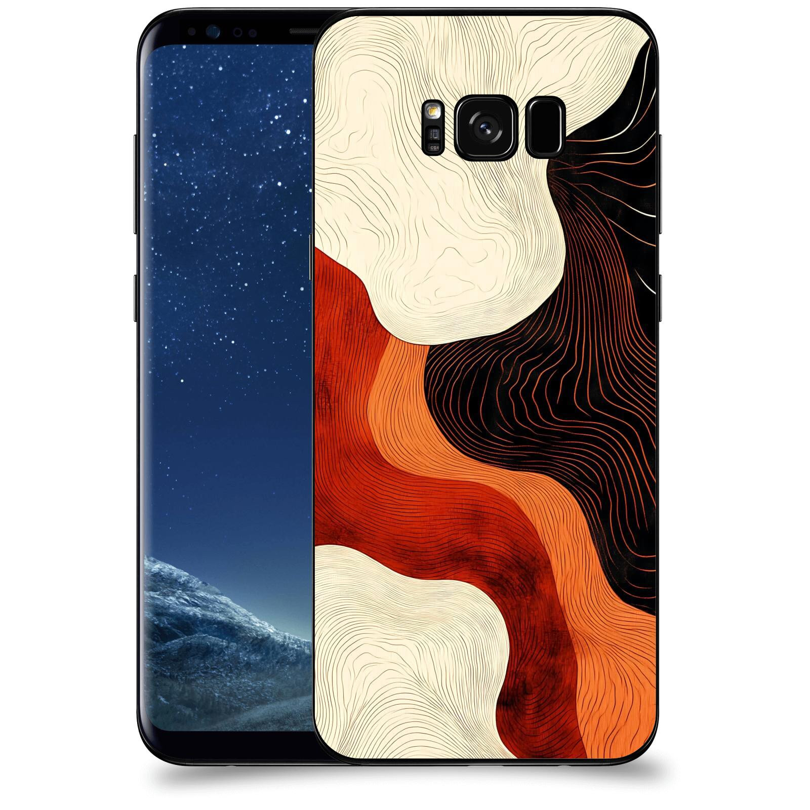 ACOVER Kryt na mobil Samsung Galaxy S8+ G955F - Dřevěná harmonie