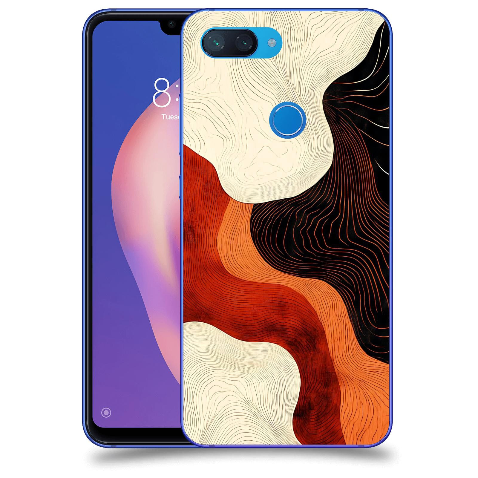 ACOVER Kryt na mobil Xiaomi Mi 8 Lite - Dřevěná harmonie