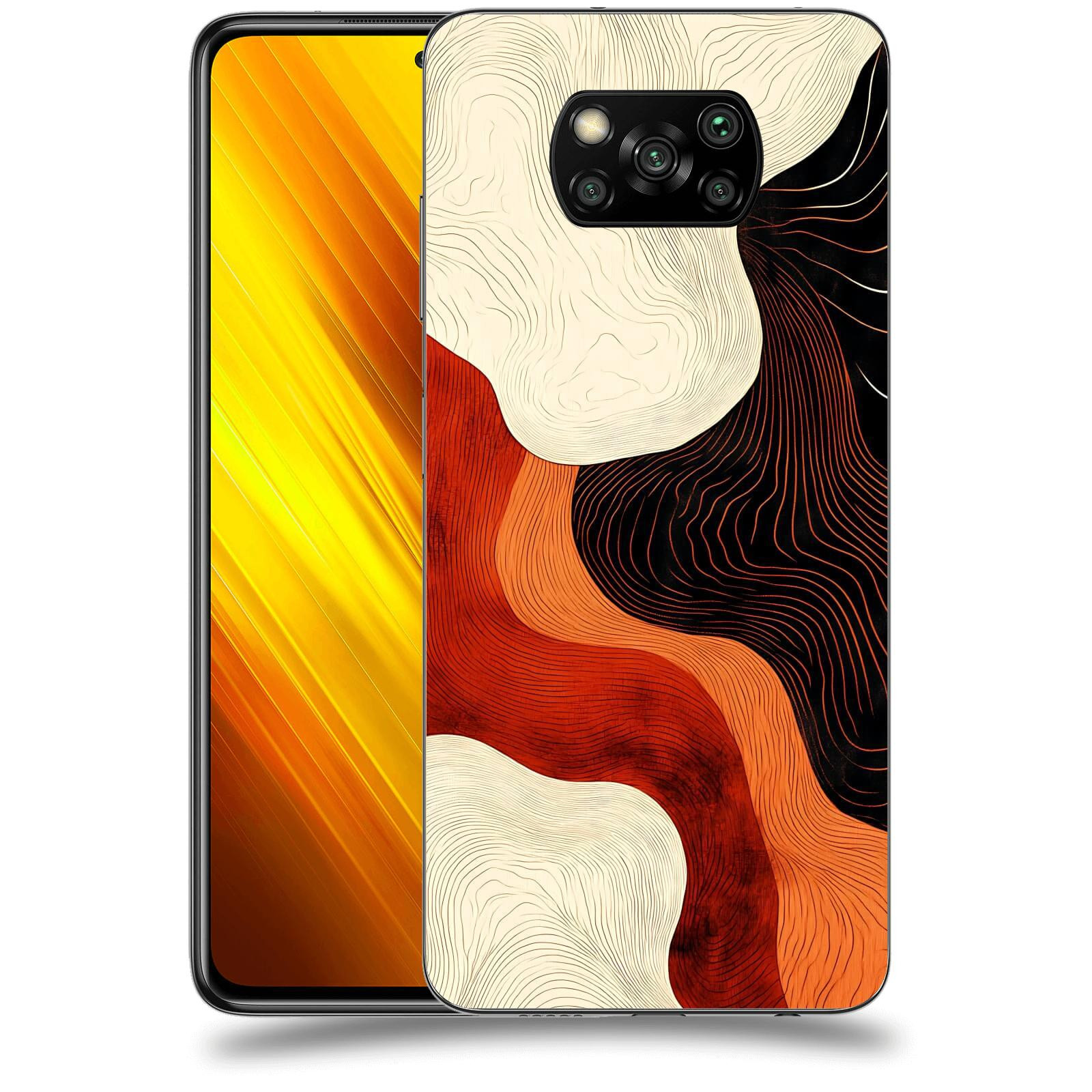 ACOVER Kryt na mobil Xiaomi Poco X3 - Dřevěná harmonie