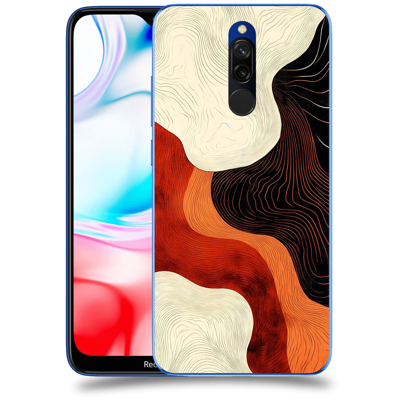 ACOVER Kryt na mobil Xiaomi Redmi 8 - Dřevěná harmonie
