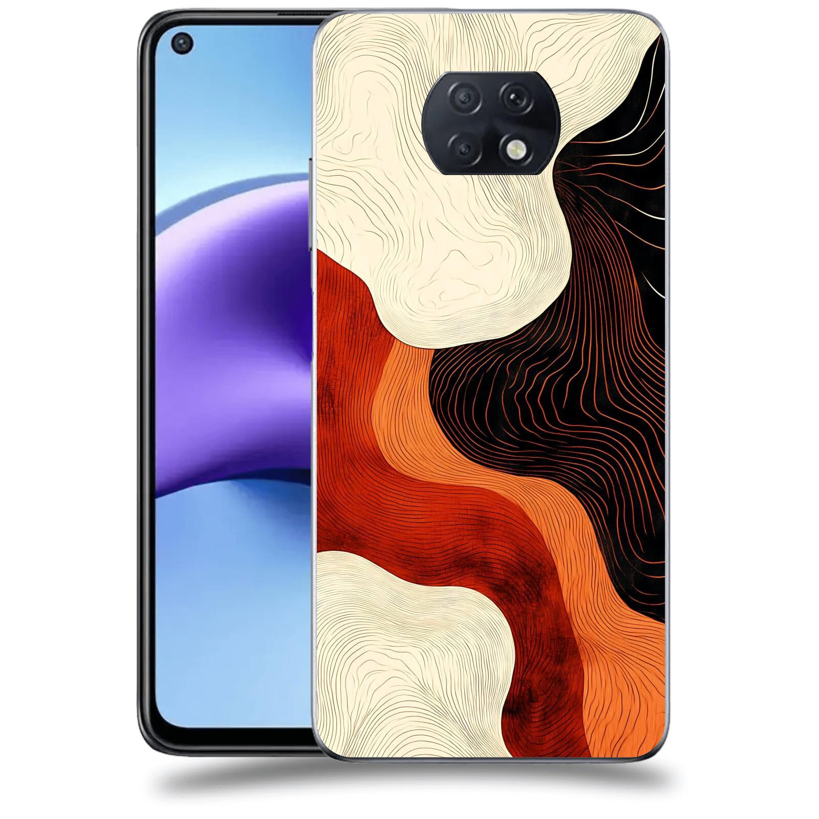 ACOVER Kryt na mobil Xiaomi Redmi Note 9T - Dřevěná harmonie