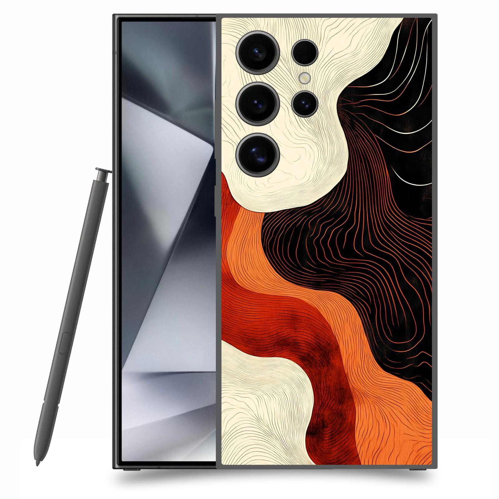 ACOVER Kryt na mobil Samsung Galaxy S24 Ultra - Dřevěná harmonie