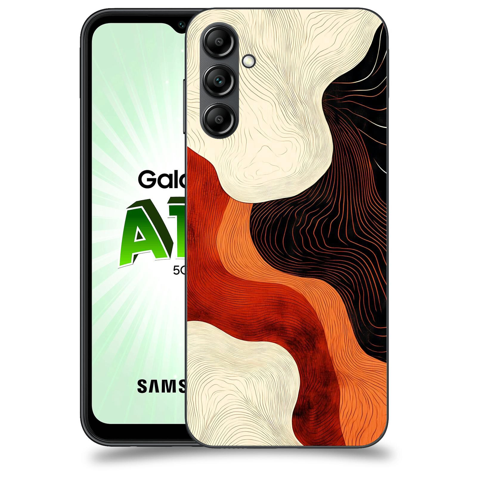 ACOVER Kryt na mobil Samsung Galaxy A14 5G - Dřevěná harmonie