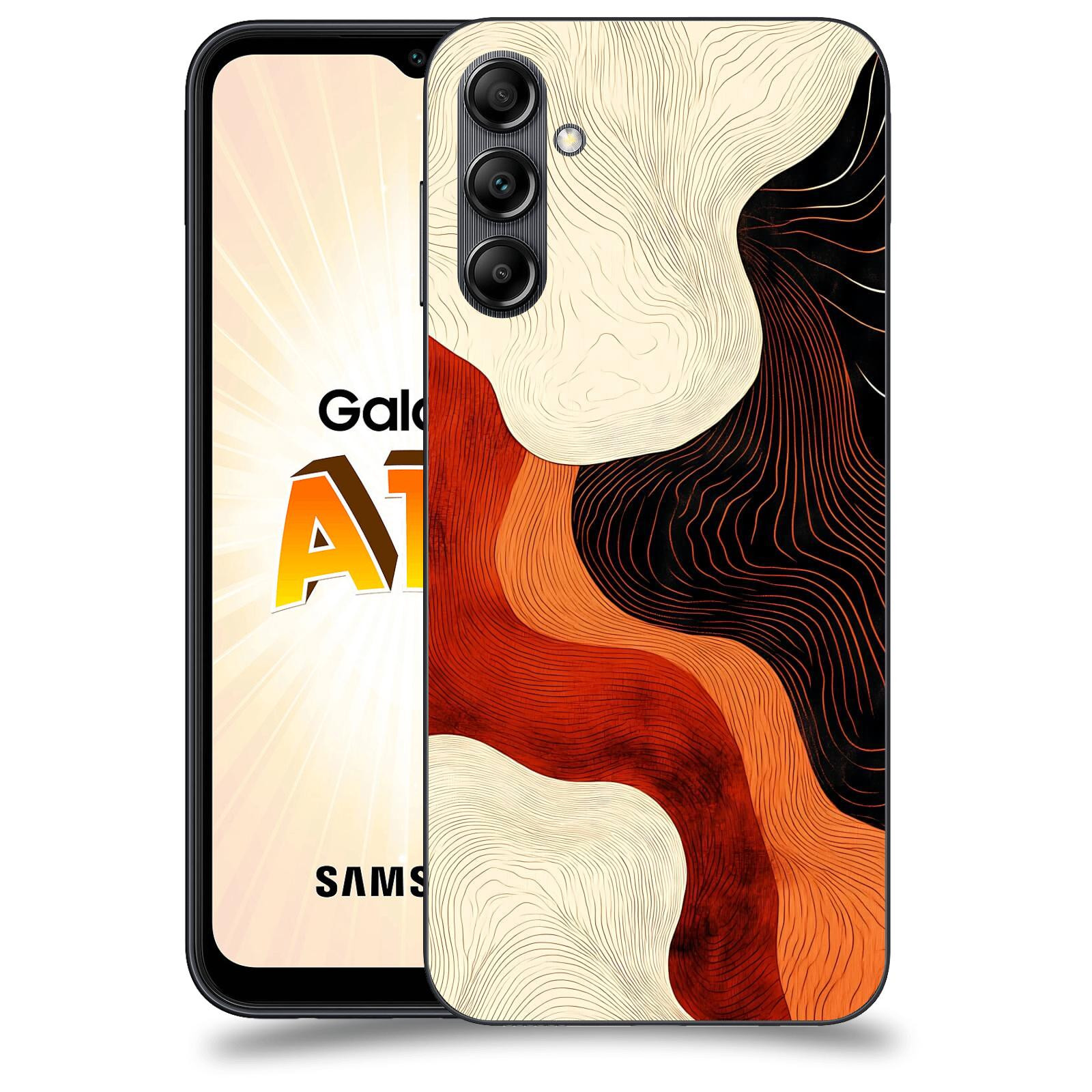 ACOVER Kryt na mobil Samsung Galaxy A14 LTE - Dřevěná harmonie