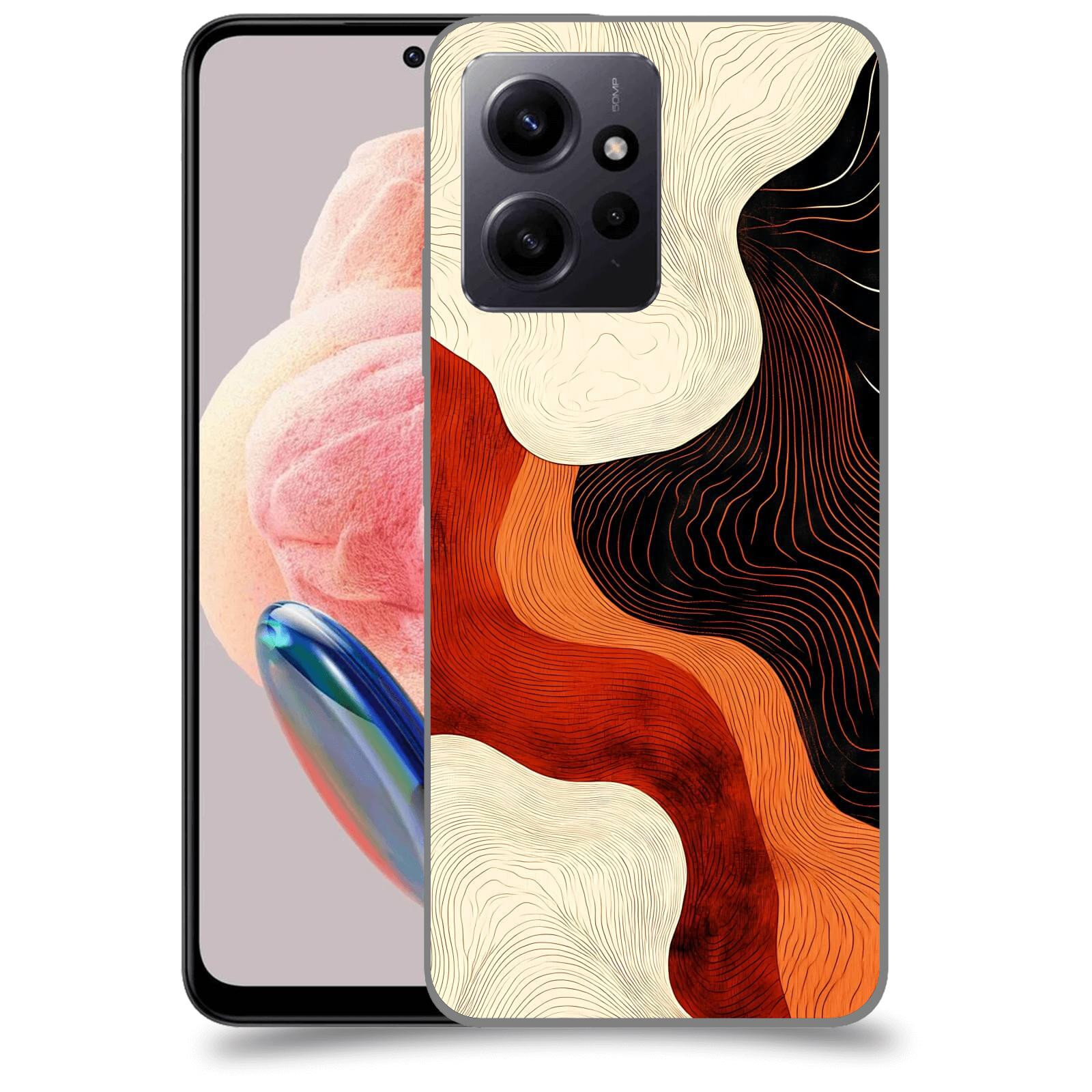 ACOVER Kryt na mobil Xiaomi Redmi Note 12 4G - Dřevěná harmonie